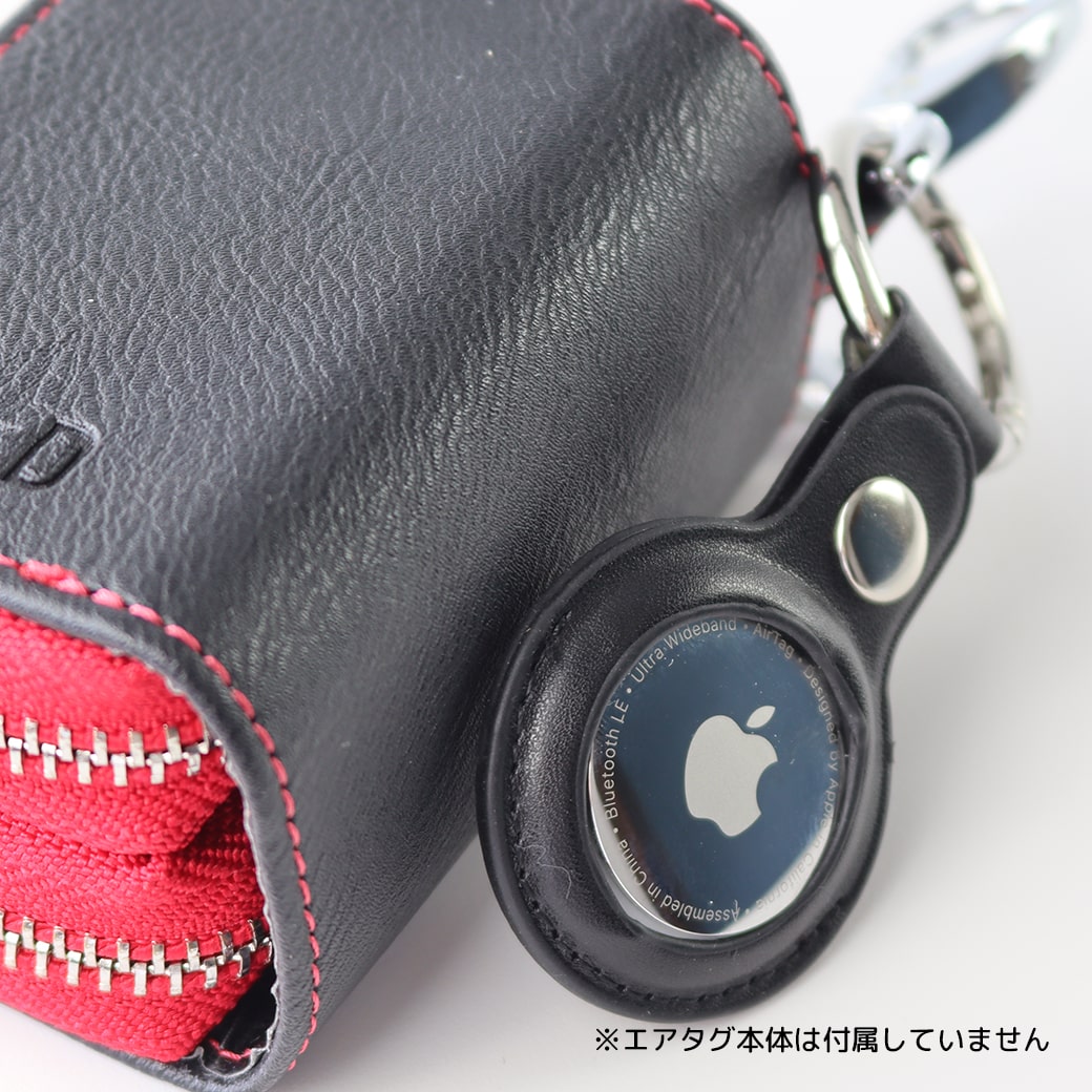 CAFUNE Air podsや車の鍵が入るEgg Charm 関税送料込み キーケース エアタグケース スマートキー2個収納ケース ツイン