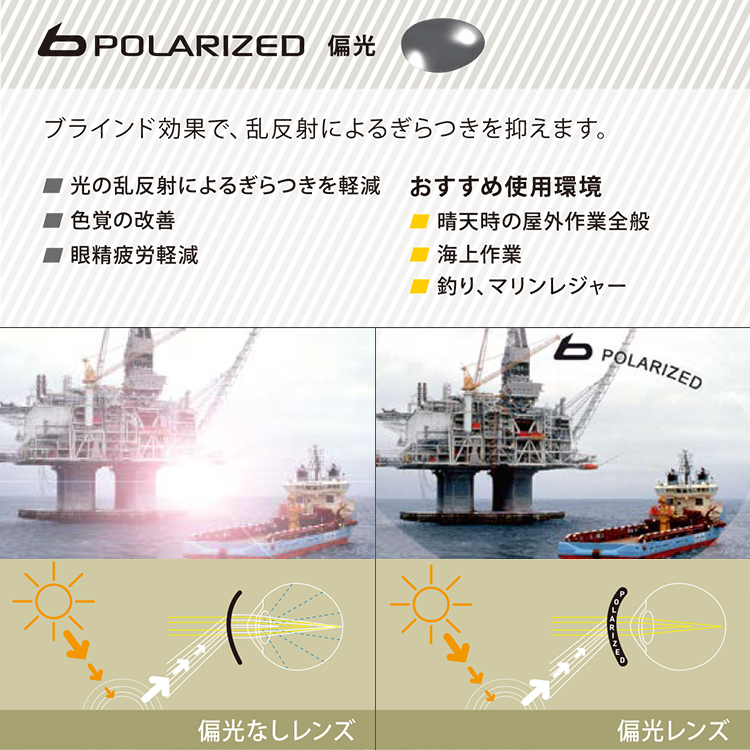 新品未開封 ボレー トライオン（偏光レンズ） ＆ ケース セット