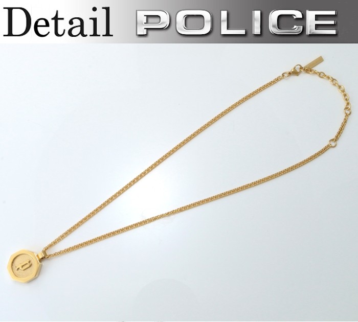 POLICE ステンレス メンズ ポリス Token 26155PSG02 ネックレス ペンダント