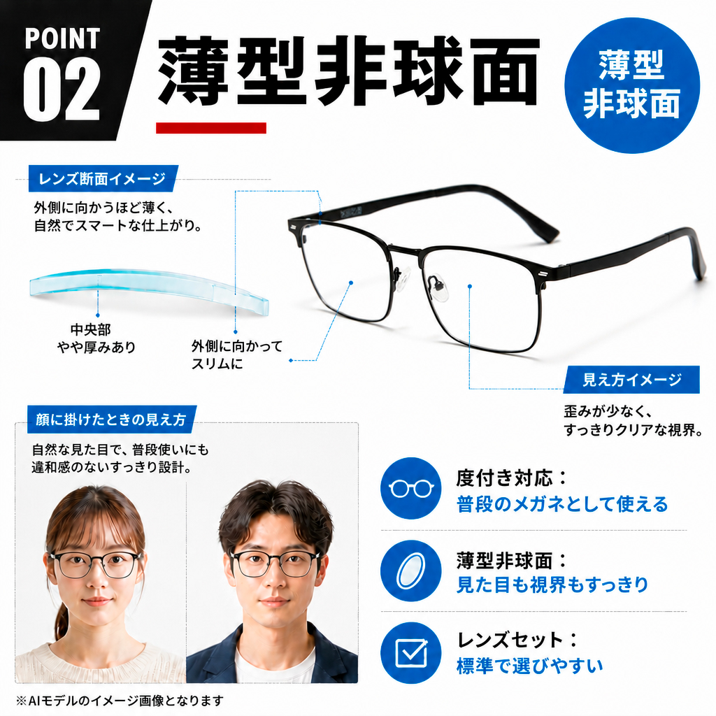 度付きメガネ 眼鏡 クリップサングラス メンズ マグネット式 前掛け