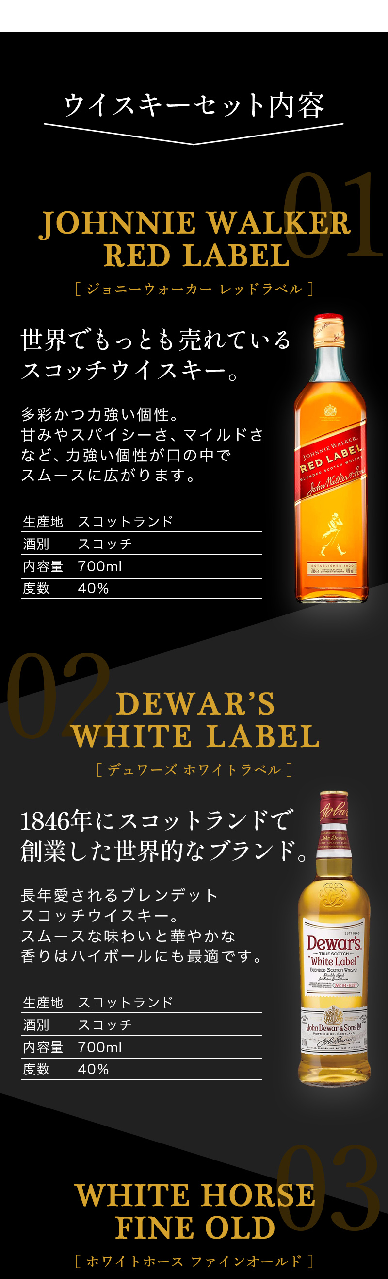 デュワーズ ウイスキー whisky 飲み比べ セット 送料無料 1/10の確率で