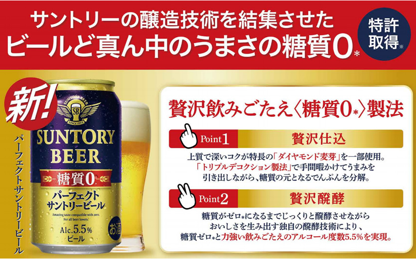 ービールは☂ ビール パーフェクトサントリービール 3ケース/350ml×72本(072)『CSH』 酒