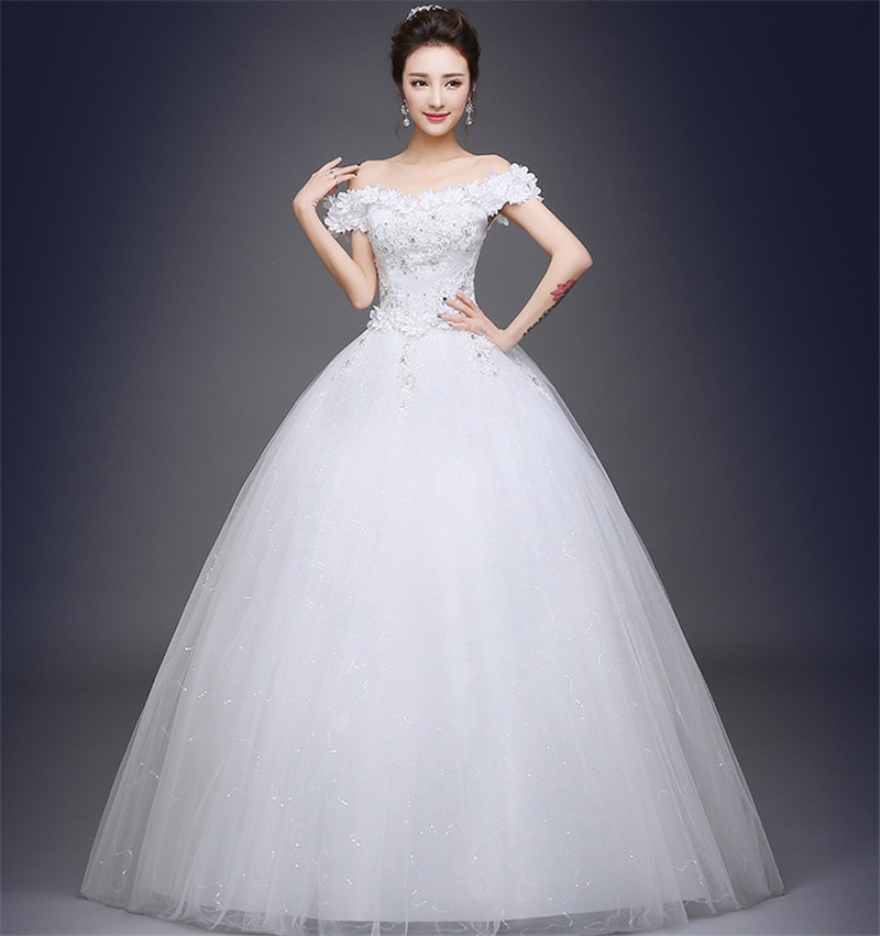 wedding gowns in club factory