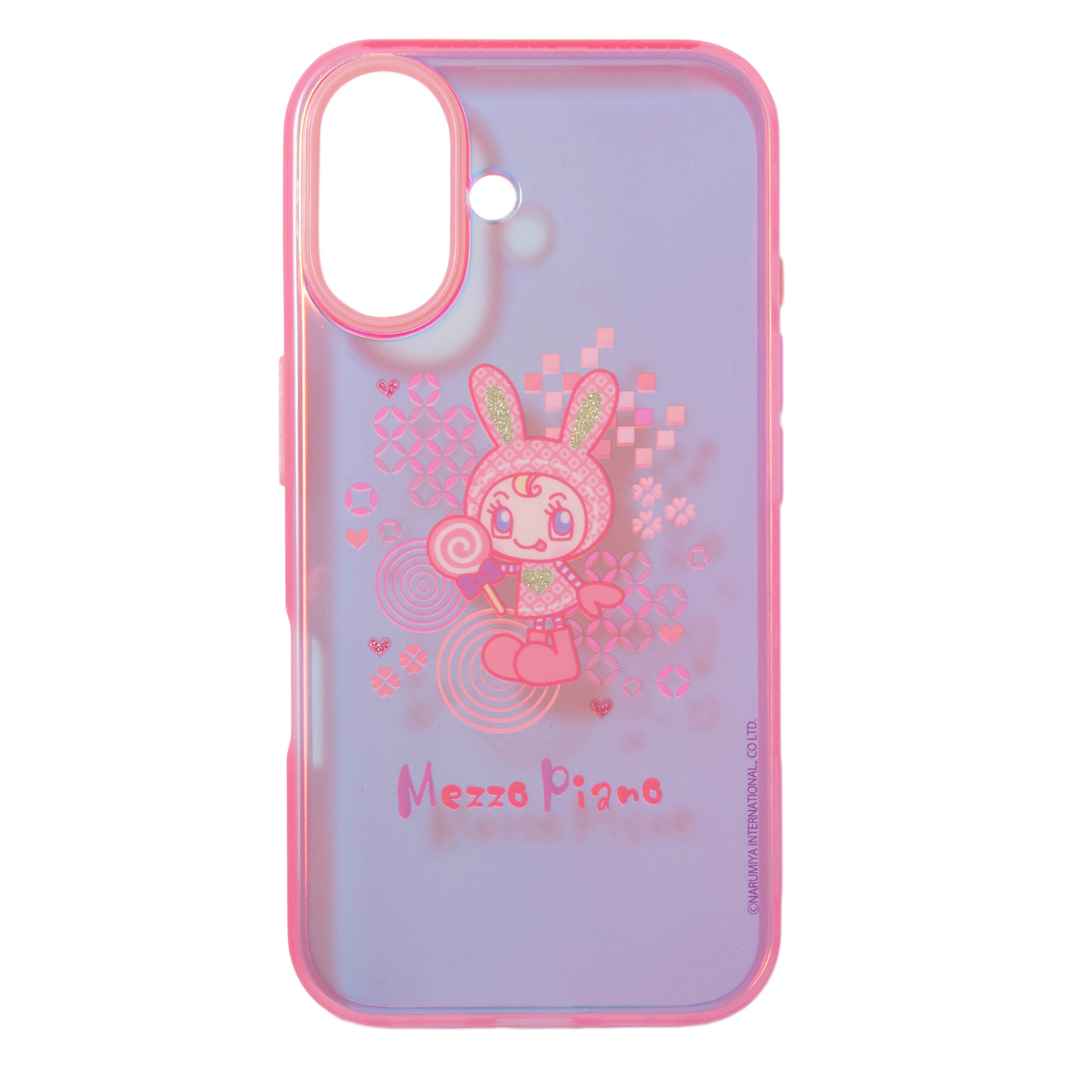 Kさん専用エンジェルブルー÷ピンク ケース付き 新品未使用 ANGEL BLUE（エンジェルブルー） iPhone17 16 スマホケース 携帯
