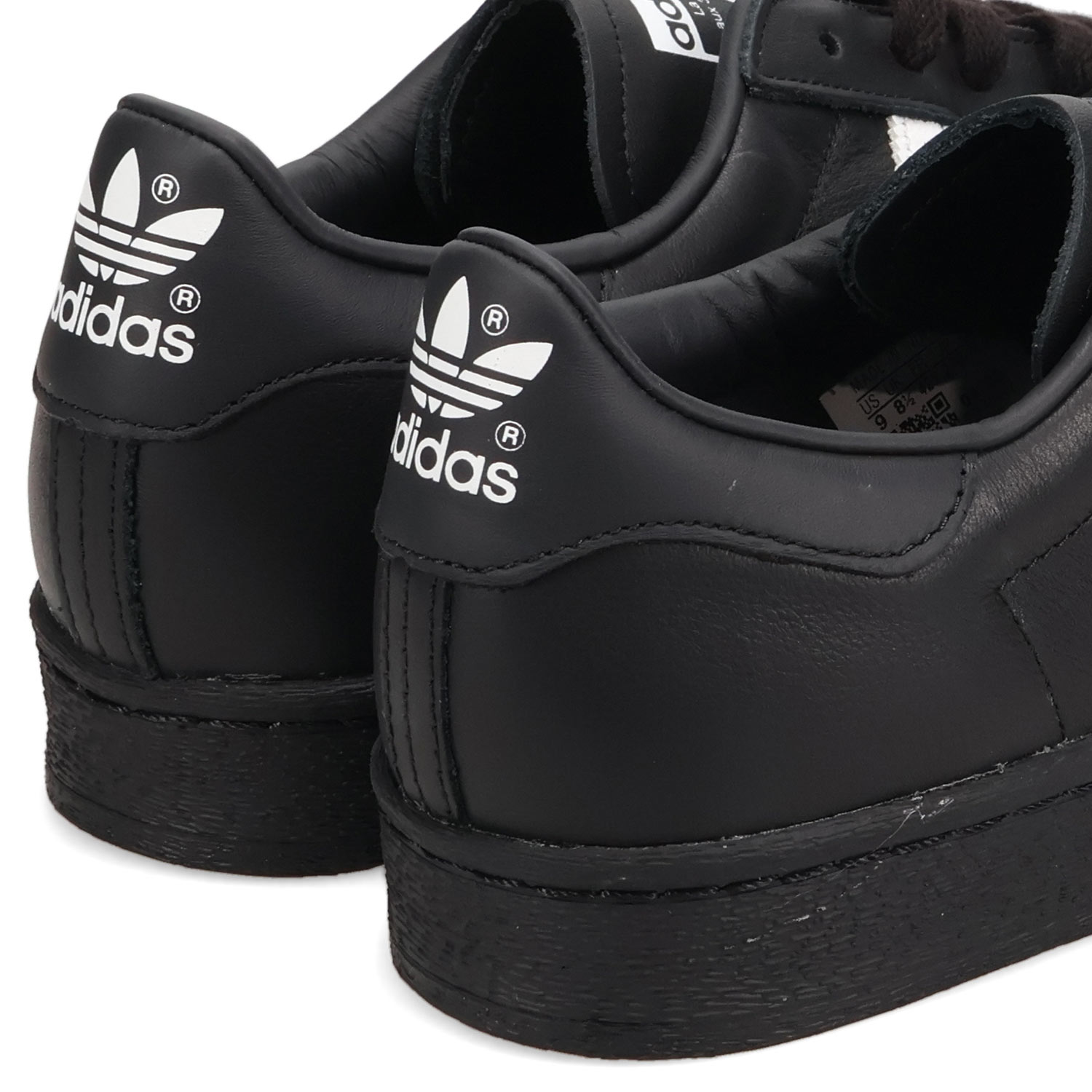 スニーカー 23 新品 黒  アディダス スーパースター スリッポン adidas Originals アディダス オリジナルス スーパースター 82