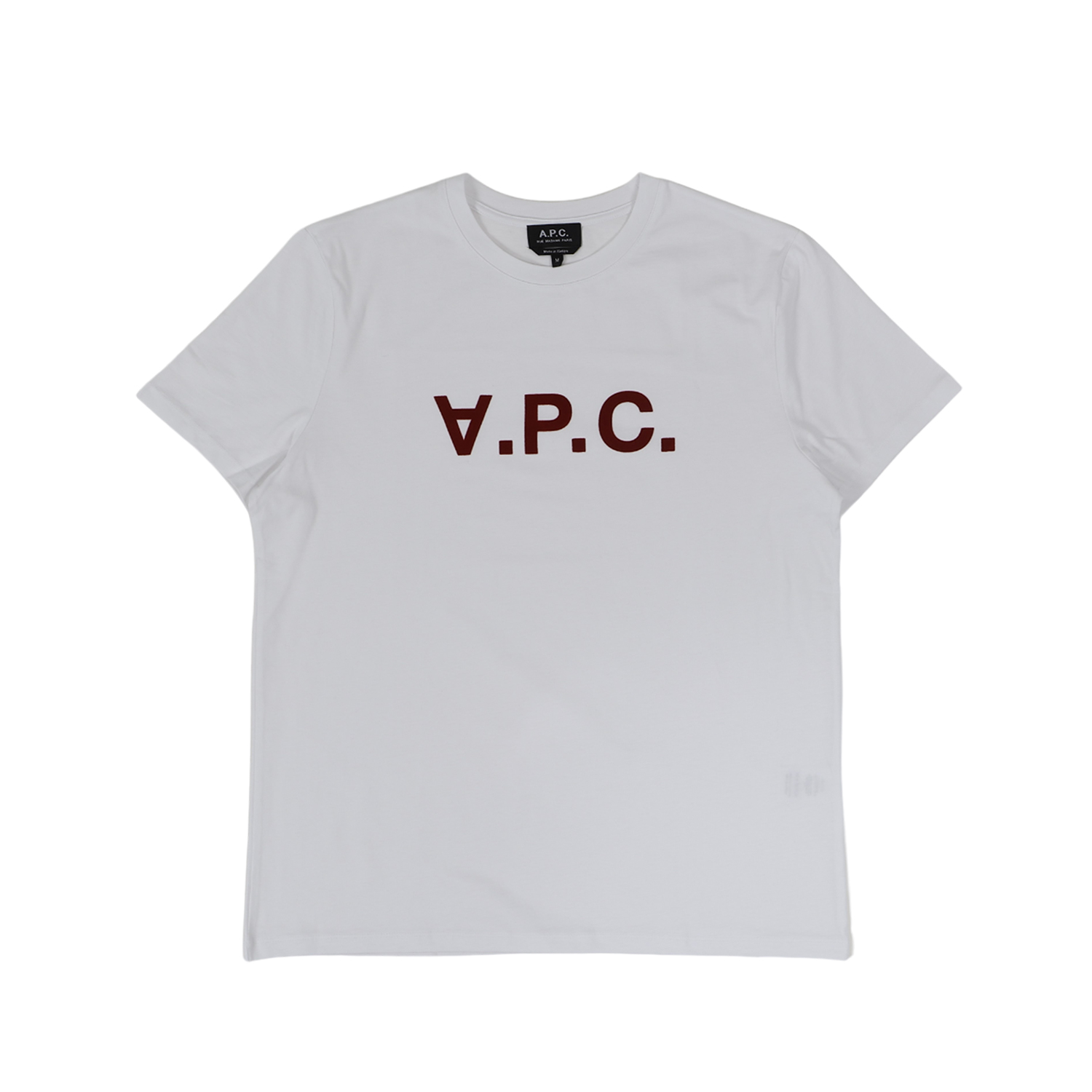 アーペーセー A.P.C. Tシャツ 半袖 メンズ V.P.C. H ブラック ベージュ ダーク ネ...