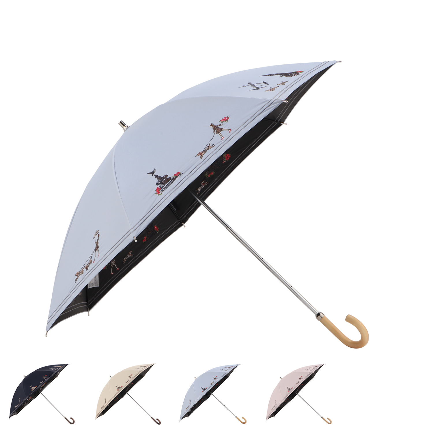 Aquascutum AQUASCUTUM アクアスキュータム 長傘 日傘 雨傘 晴雨