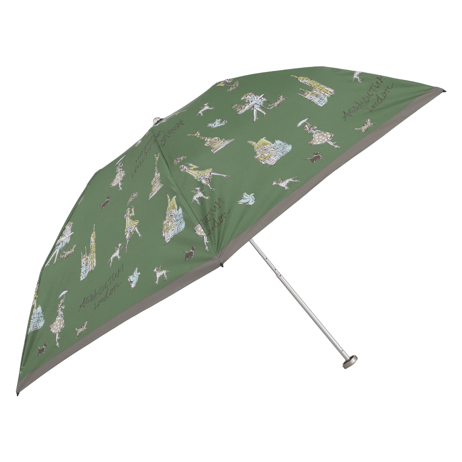 Aquascutum（アクアスキュータム） 傘 日傘 折りたたみ傘 晴雨兼用