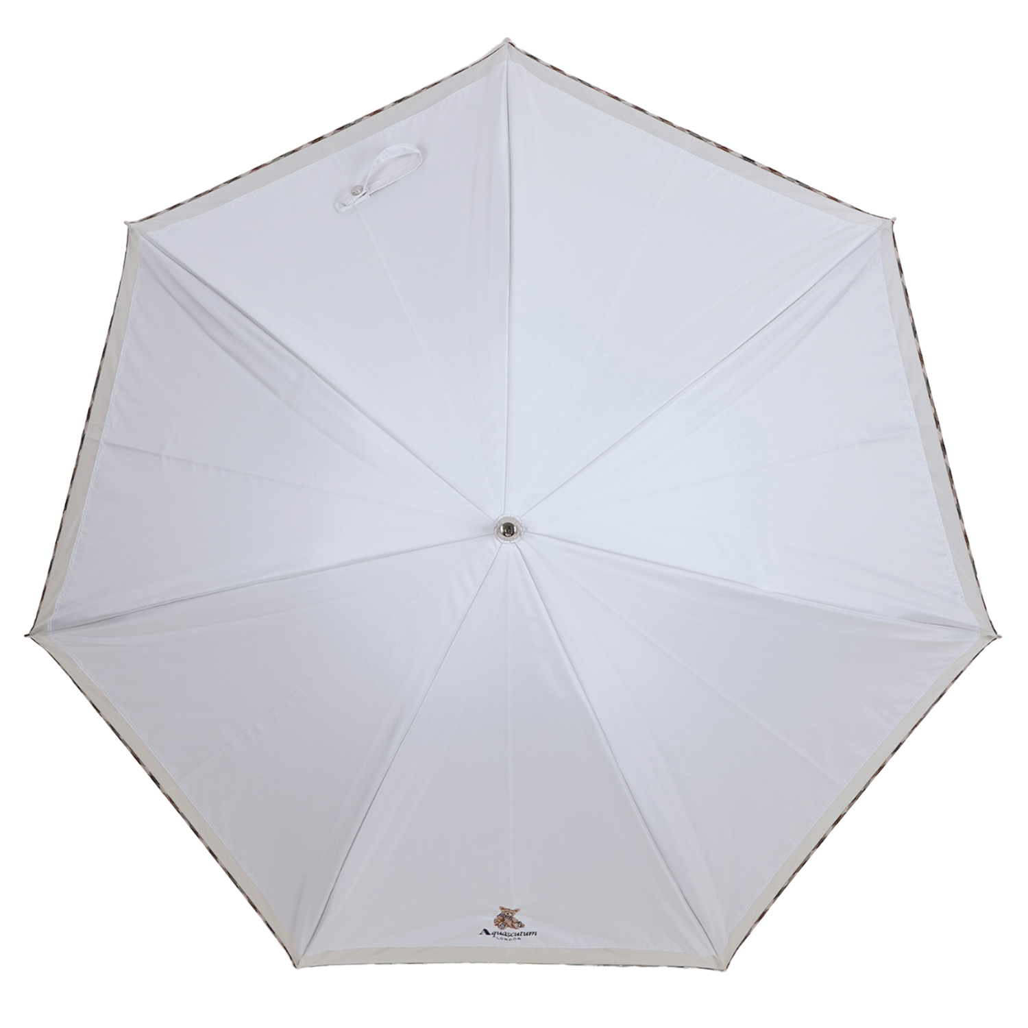 アクアスキュータム AQUASCUTUM 日傘 長傘 軽量 晴雨兼用 レディース 50cm 一級遮光 遮熱 UVカット 紫外線対策 1AQ 23067 Aquascutum（アクアスキュータム） 日傘 長傘 軽量 晴雨兼用