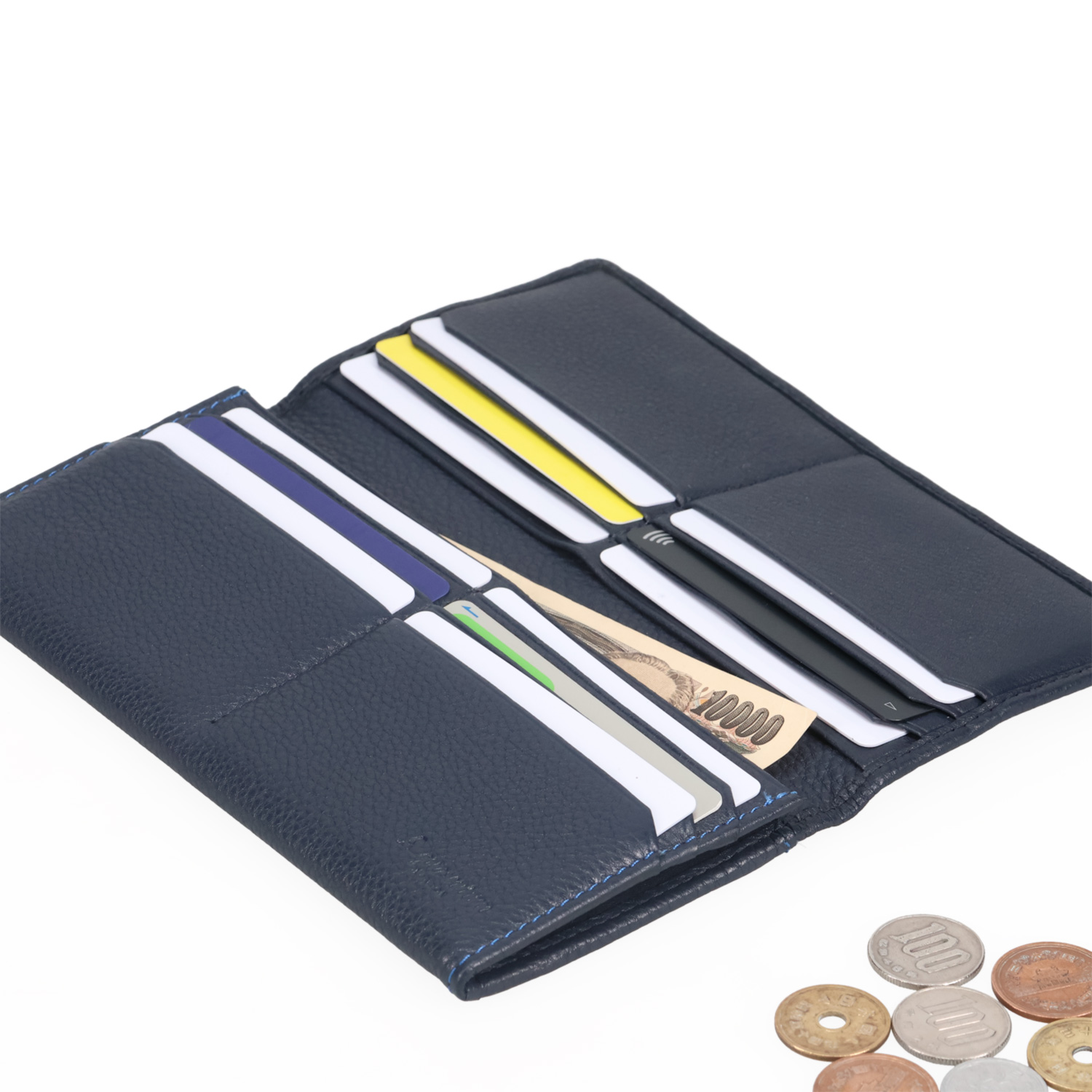 Aquascutum（アクアスキュータム） 長財布 メンズ 本革 エプソン