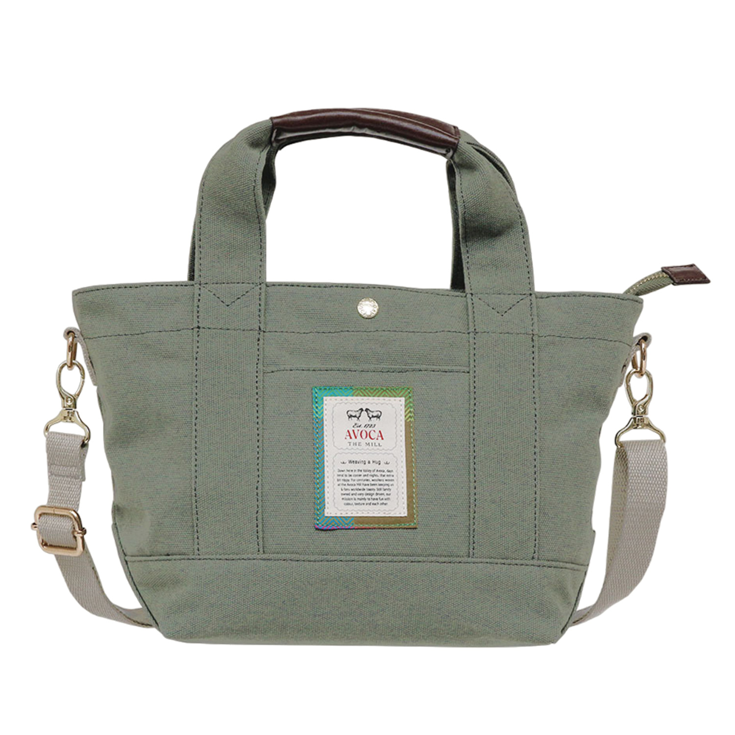 アヴォカ AVOCA バッグ トートバッグ ショルダー レディース ファスナー付き SHOULDER TOTE BAG ACT-002