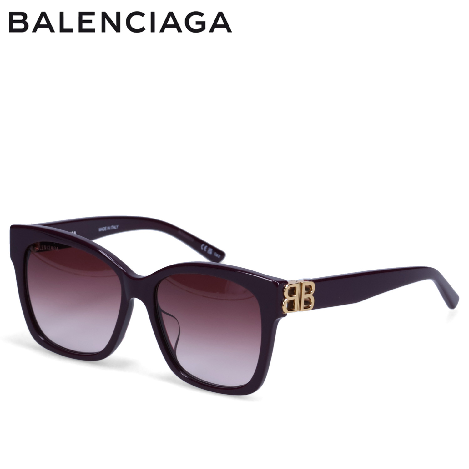 BALENCIAGA バレンシアガ サングラス メンズ レディース アジアンフィット UVカット SUNGLASSES パープル  BB0102SA-006 : bcg-iii-bb0102-6 : inglewood Beauty - 通販 - Yahoo!ショッピング