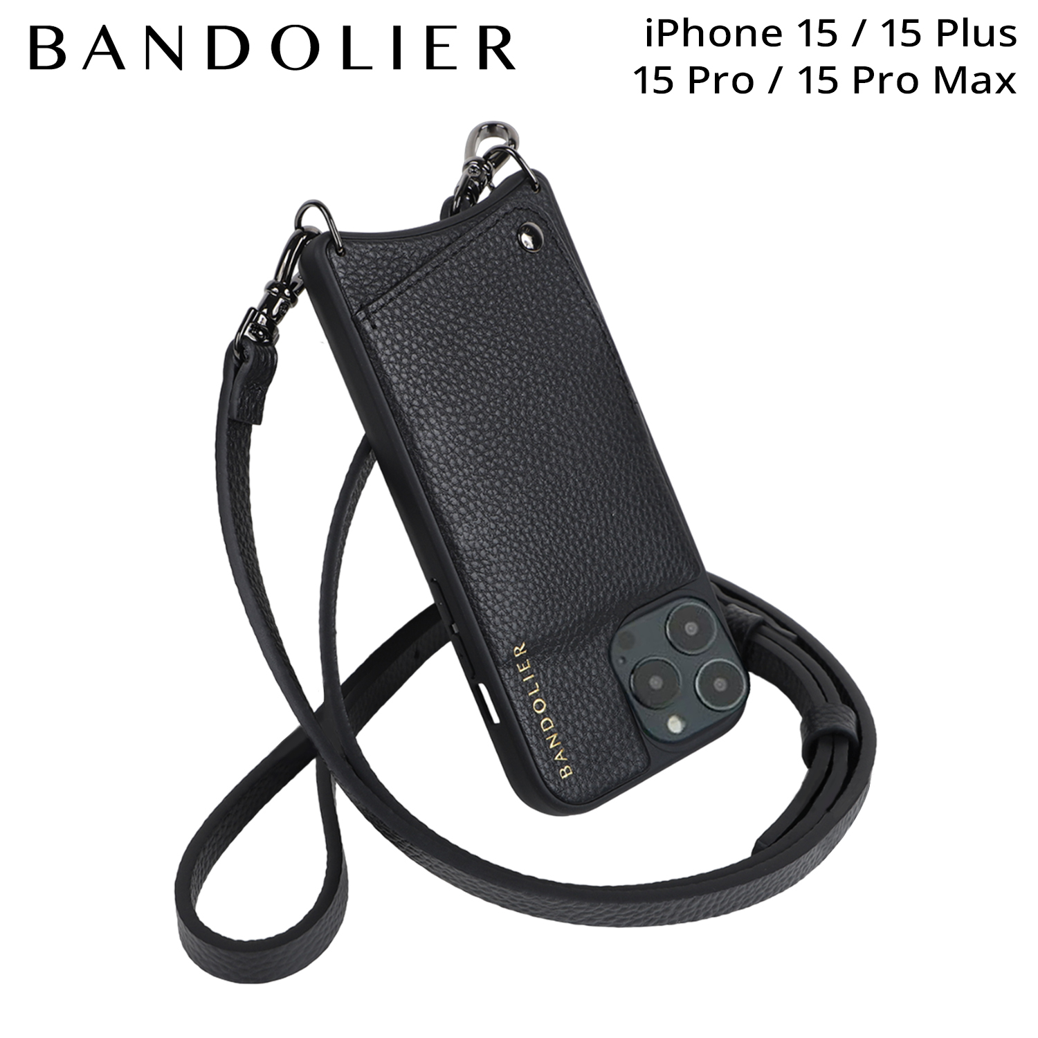 BANDOLIER バンドリヤー iPhone15 15Pro iPhone 15 Pro Max Plus