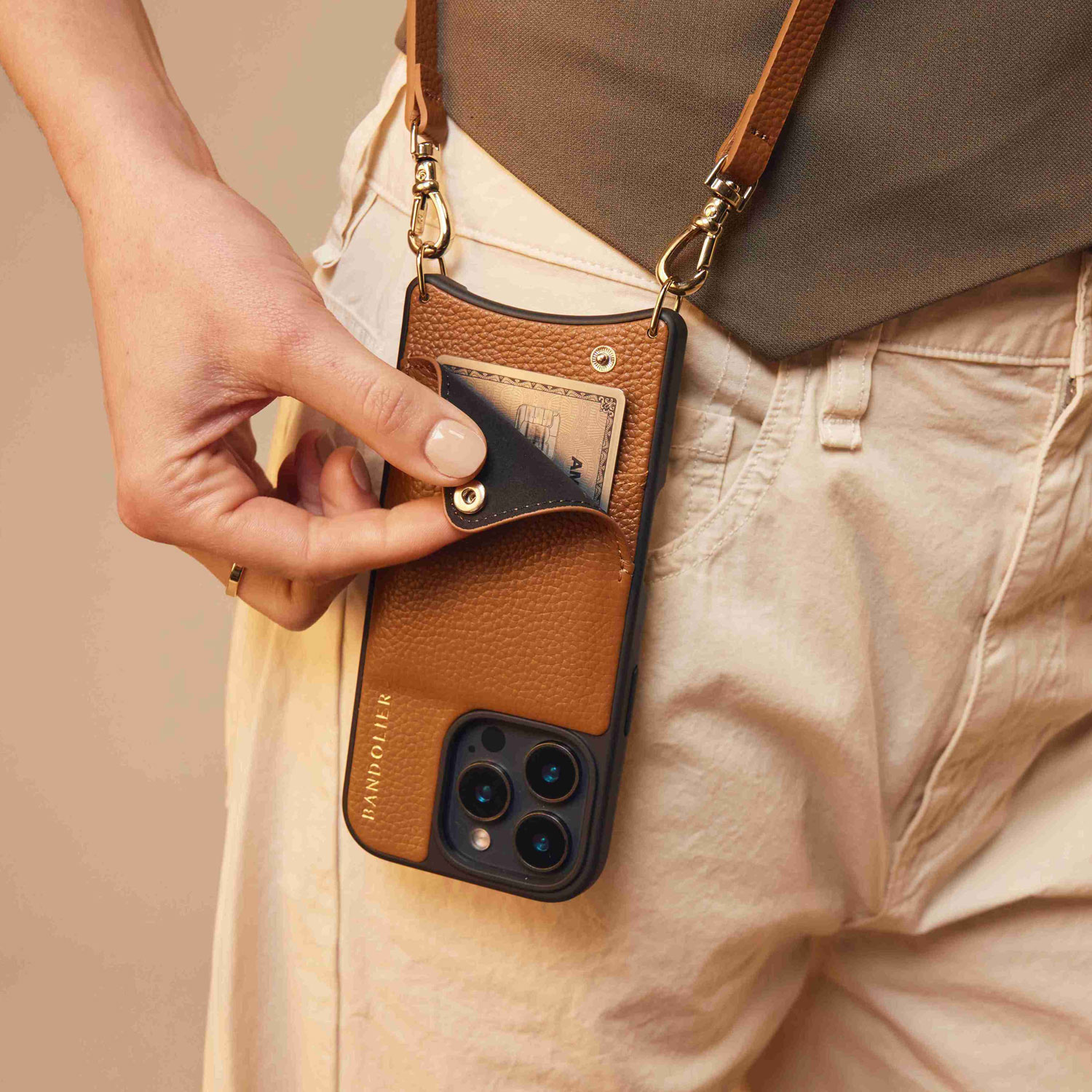 BANDOLIER（バンドリヤー） スマホショルダー スマホケース iphone16