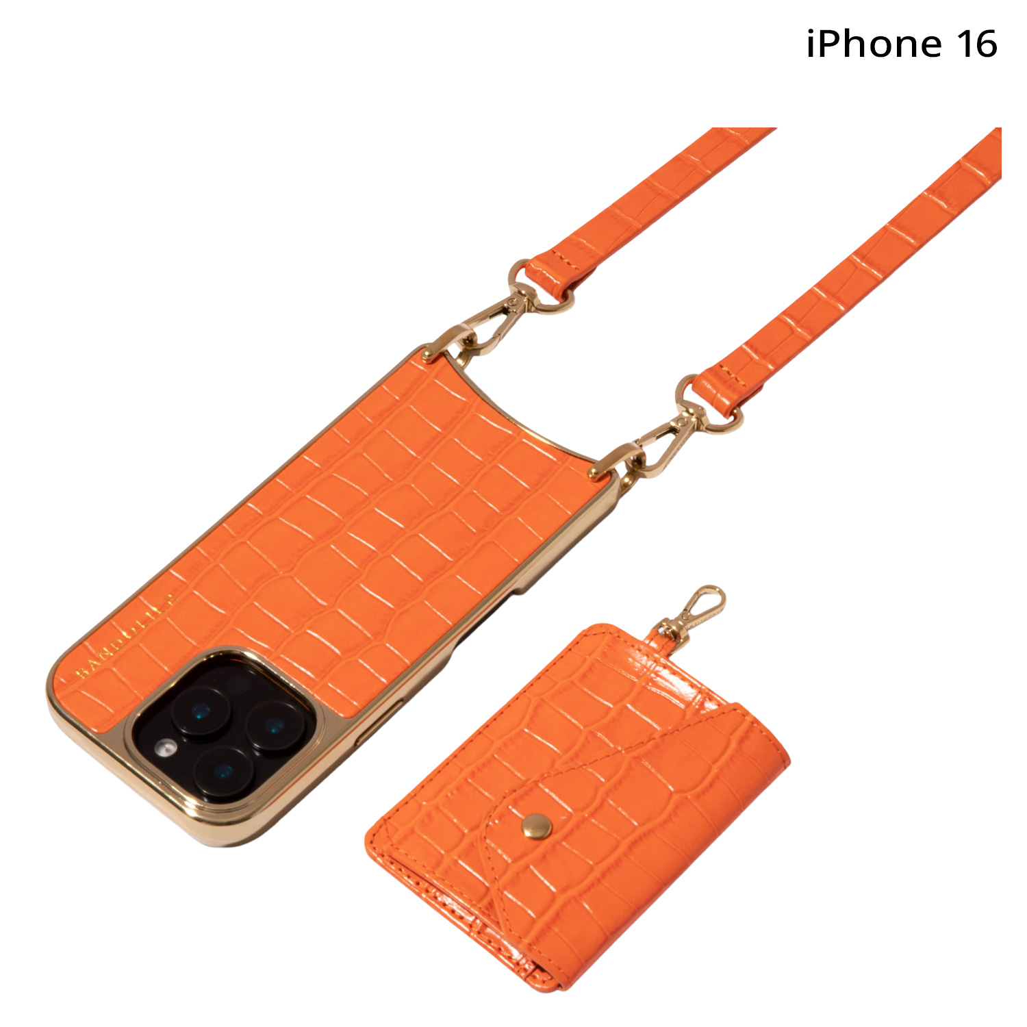 BANDOLIER（バンドリヤー） スマホショルダー iPhone16 スマホケース