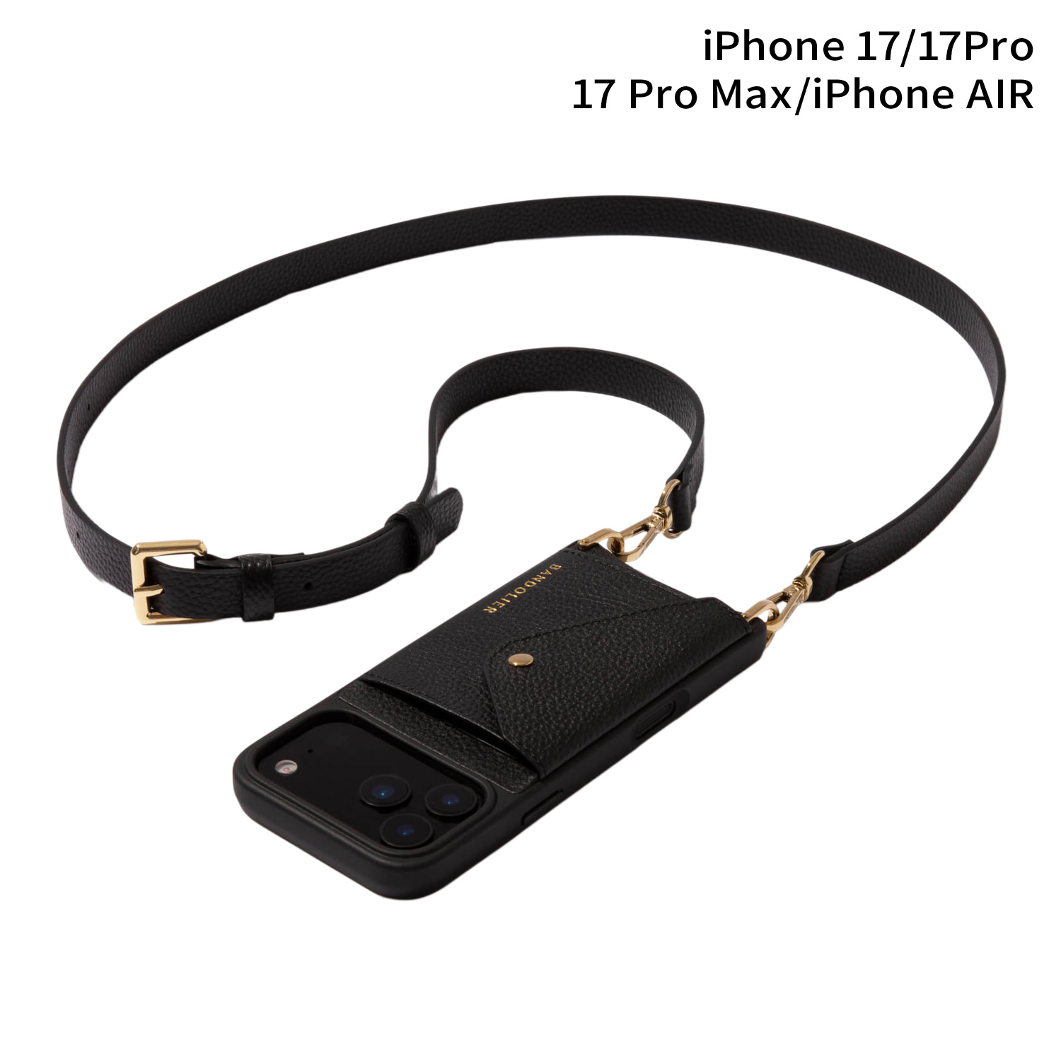 BANDOLIER バンドリヤー iPhone17pro ケース ショルダー BANDOLIER（バンドリヤー） スマホショルダー iPhone17 17Pro 17Pro