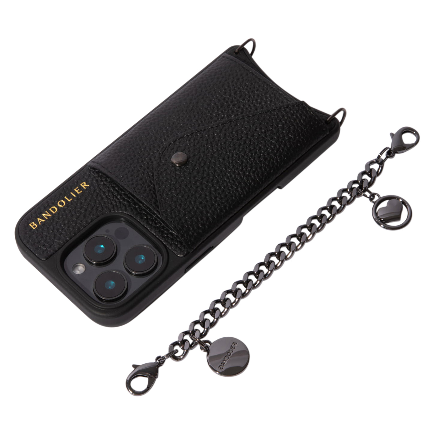 BANDOLIER スマホショルダー スマホケースiphone15 BANDOLIER（バンドリヤー） スマホショルダー スマホケース iPhone15