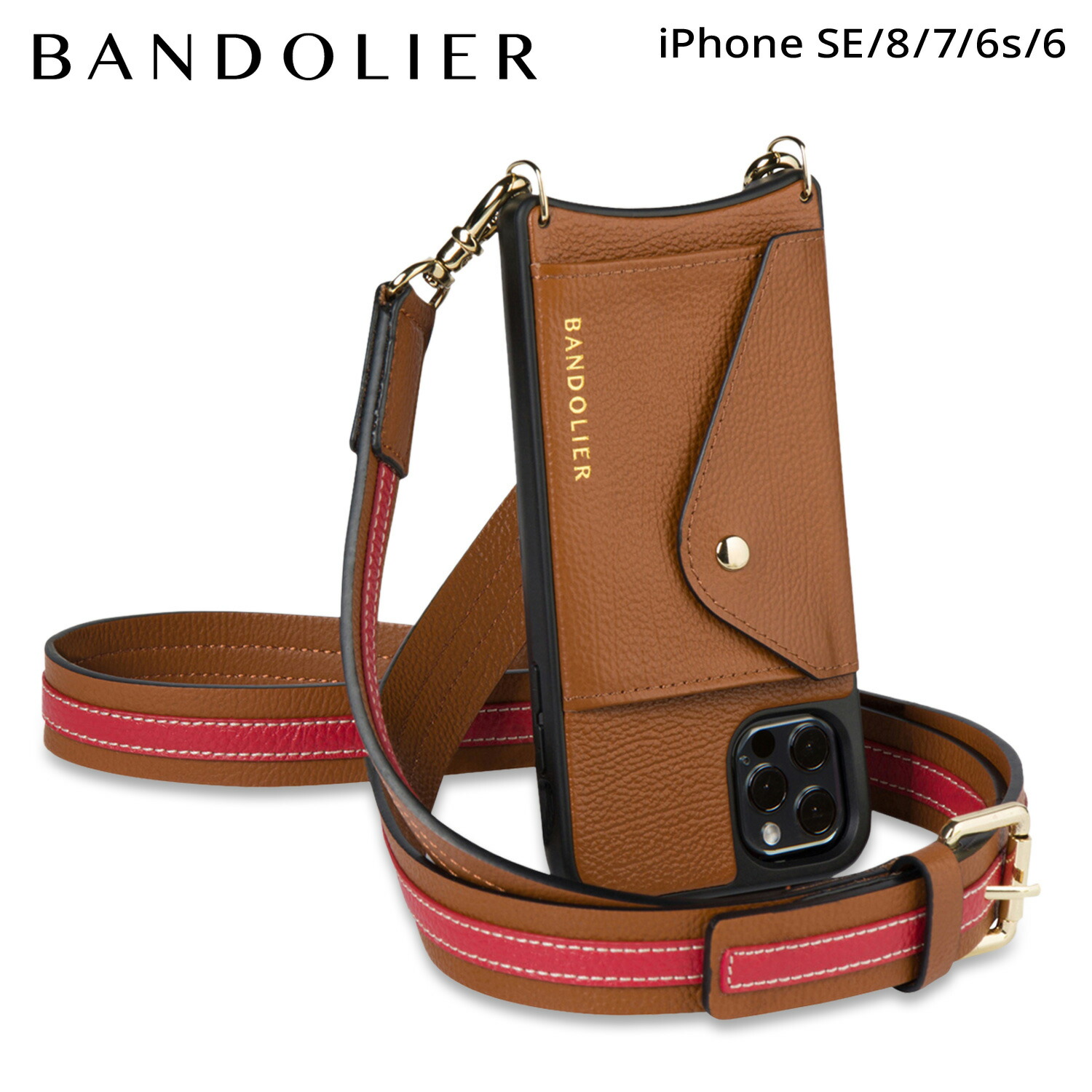 バンドリヤー BANDOLIER iPhone SE SE2 8 iPhone 7 6s ケース