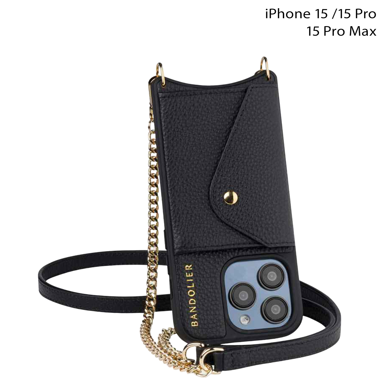 BANDOLIER スマホショルダー スマホケースiphone15 BANDOLIER（バンドリヤー） スマホショルダー スマホケース iPhone15