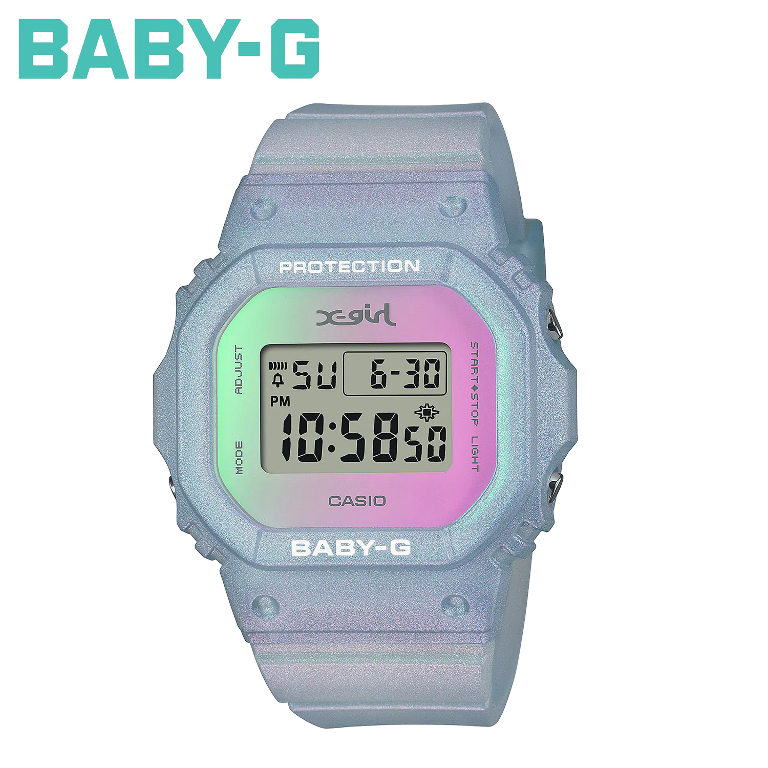 CASIO カシオ BABY-G 腕時計 X-girl BGD-565XG-2JR エックス 