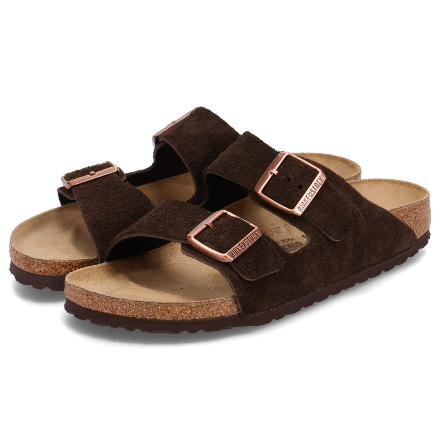 BIRKENSTOCK ビルケン　アリゾナ　ブラウン　スウェードサンダル 39 BIRKENSTOCK ビルケンシュトック アリゾナ サンダル メンズ 普通