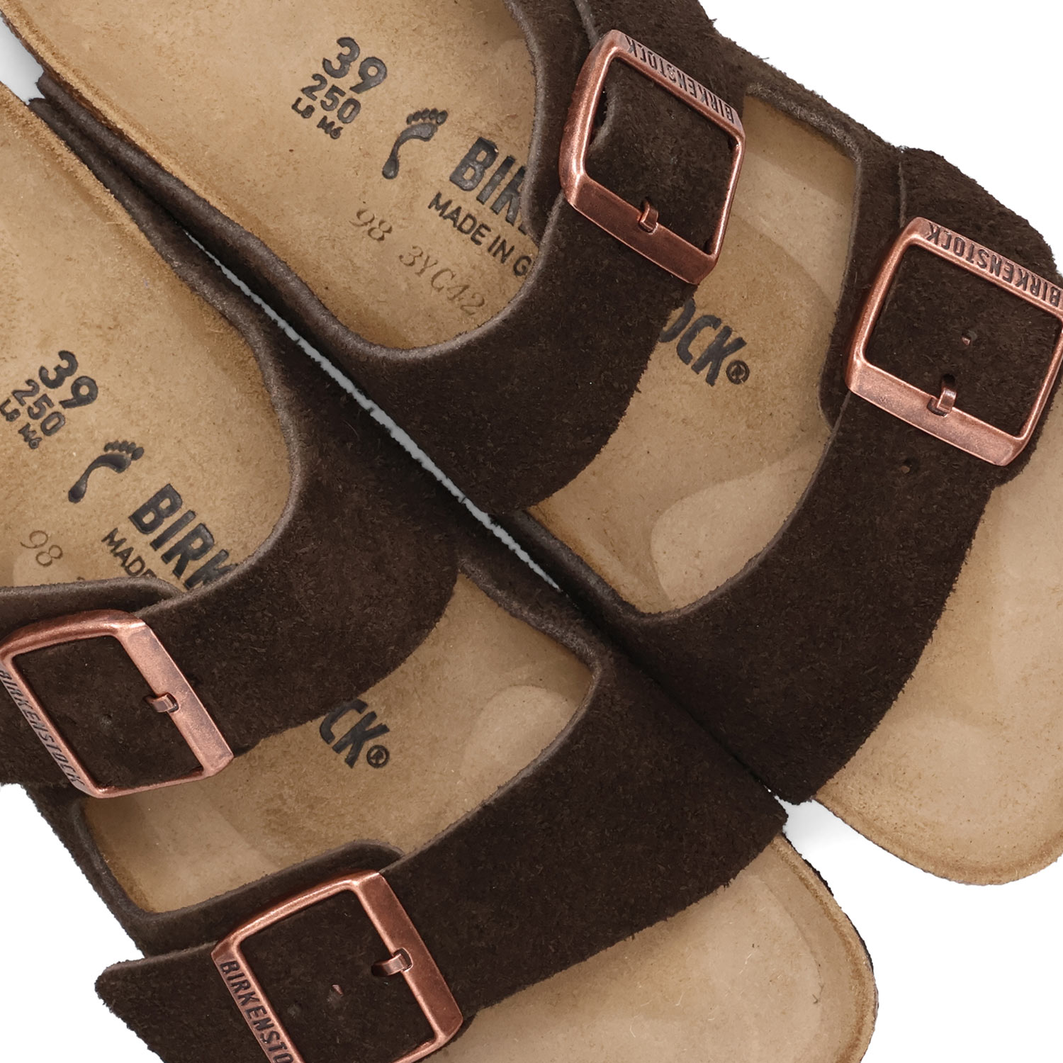 BIRKENSTOCK ビルケン　アリゾナ　ブラウン　スウェードサンダル 39 Amazon.co.jp: サンダル BIRKENSTOCK ビルケンシュトック