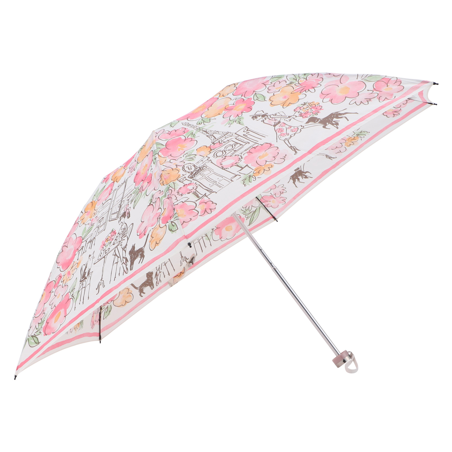 Blao（ブラオ） 傘 折りたたみ 雨傘 レディース 55cm 軽量 1BA 17116