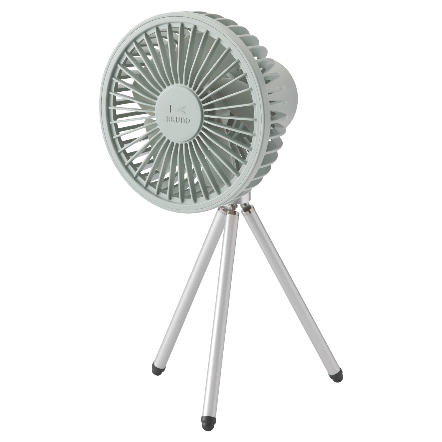 ブルーノ BRUNO 扇風機 サーキュレーター ポータブルトリポッド ファン PORTABLE TRIPOD FAN 卓上 USB ベージュ グレー ブルー BDE062 | BRUNO | 01