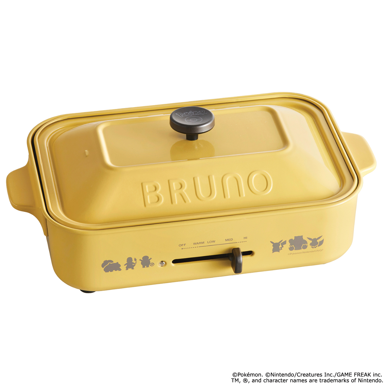 ブルーノ×ポケモン　ホットプレート　新品　大人気のコラボ！ BRUNOの大人気ホットプレートからポケモンデザインが新登場