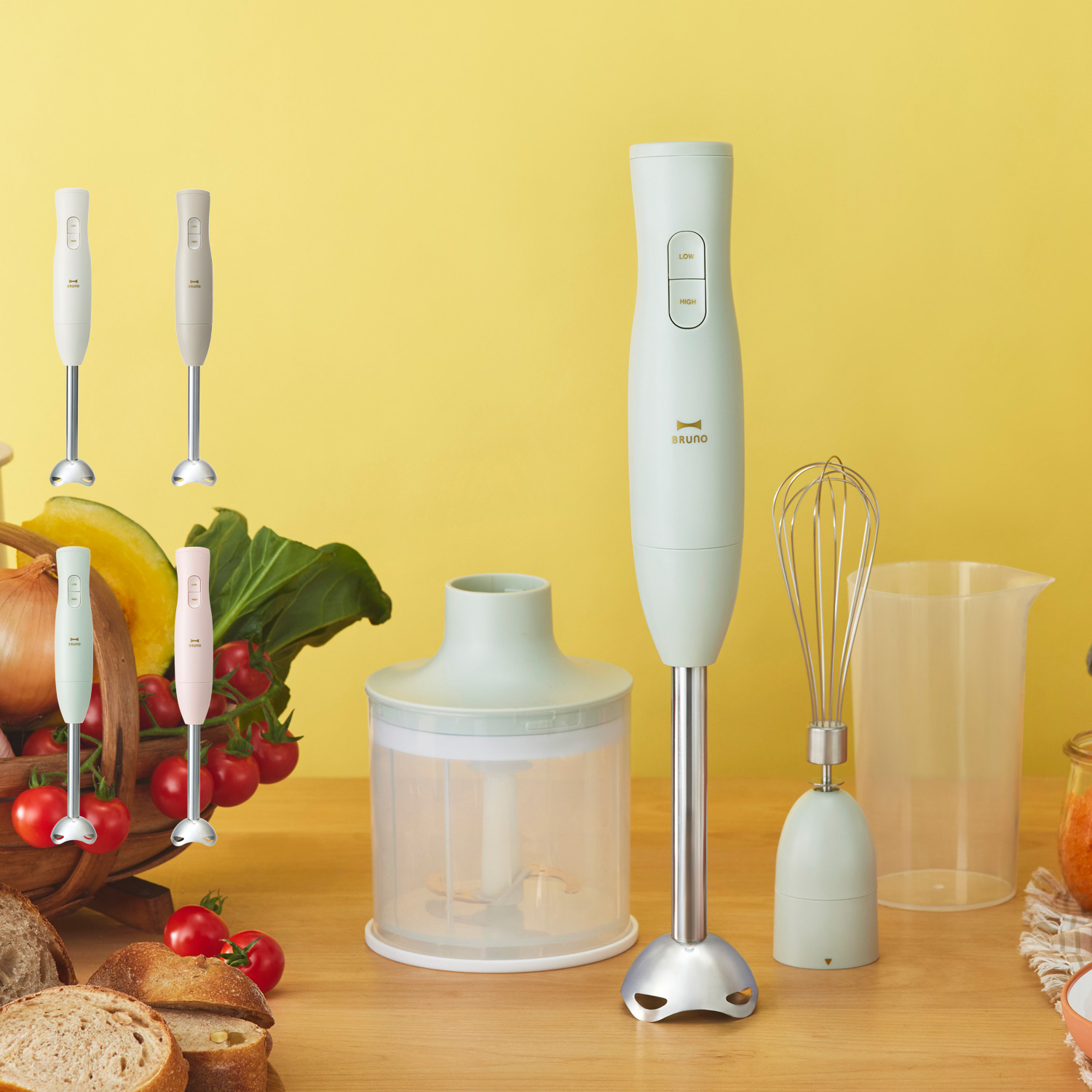 新品 セット ハンドブレンダー ハーブチョッパー 泡立て器 料理 キッチン用品 楽天市場】ハンドブレンダー セット プリマポポ チョッパー付き