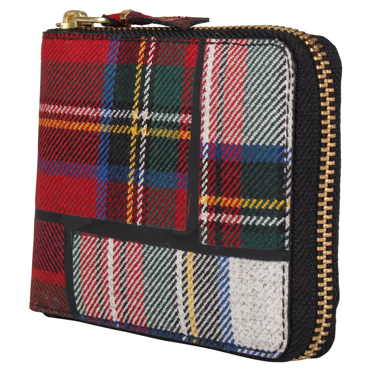 Comme des garcons outlet wallet tartan