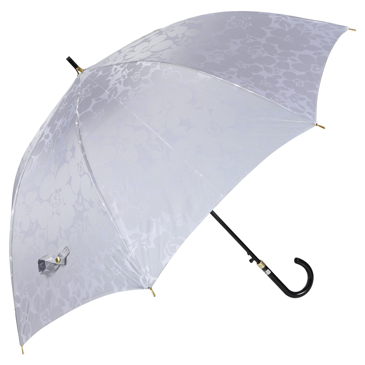 CHARLES JOURDAN シャルルジョルダン 雨傘 長傘 レディース 耐風 LONG UMBRELLA グレー ネイビー ベージュ レッド ピンク 1CJ 11059 | CHARLES JOURDAN | 05