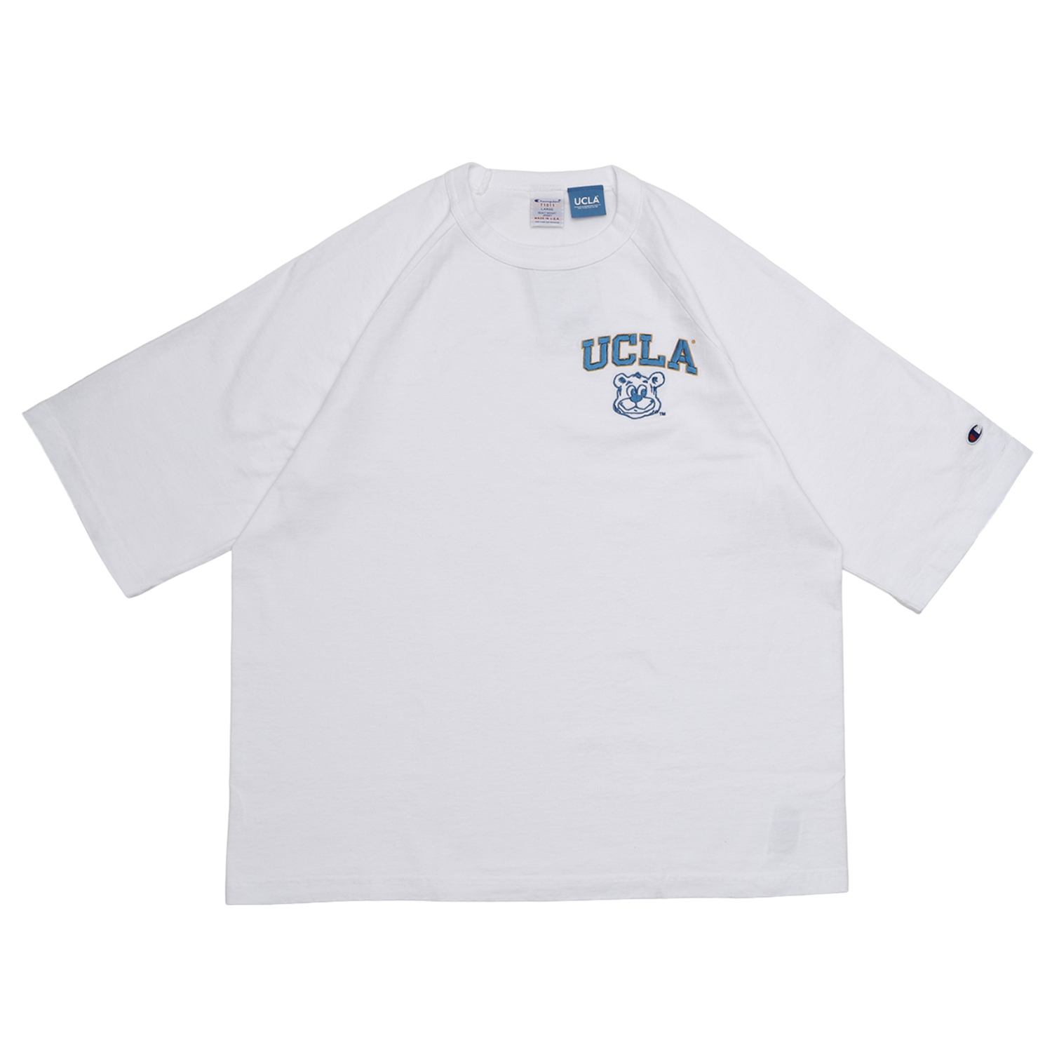 Champion チャンピオン Tシャツ 半袖 ラグラン 5分袖 カットソー ティーテンイレブン ショートスリーブ メンズ MADE IN USA T-1011 ネイビー グリーン C5-Z307 | Champion | 01