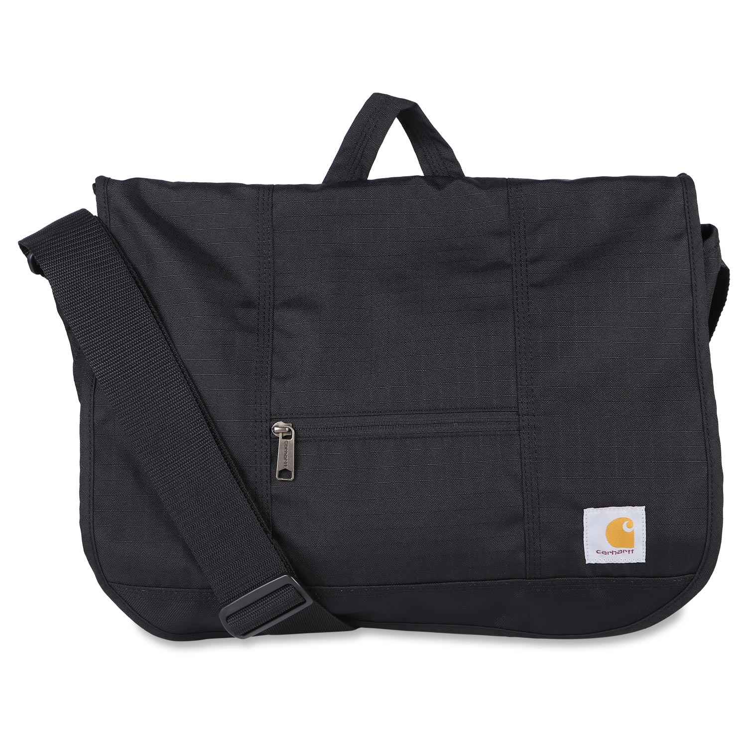 carhartt カーハート バッグ ショルダーバッグ リップストップ メンズ レディース 斜めがけ RIPSTOP MESSENGER BAG ブラック 黒 B000027400199