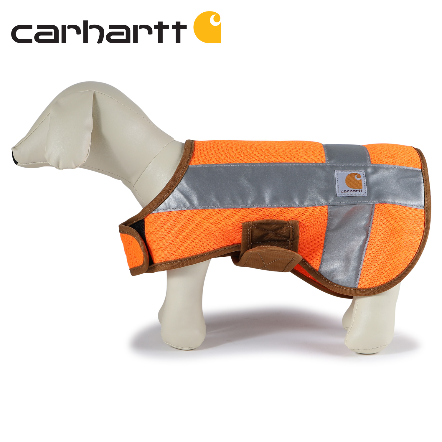 carhartt カーハート ドッグウェア ドッグコート 犬服 セーフティーベスト 反射 DOG SAFETY VEST オレンジ P0000342