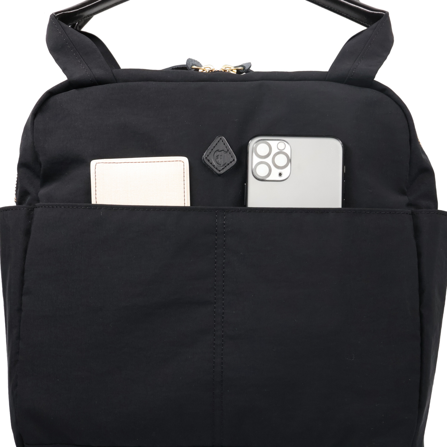 CLEDRAN クレドラン バッグ ボストンバッグ レディース 軽量 耐久 日本製 LUMI BOSTON ブラック グレー 黒 CL3116 CLEDRAN（クレドラン） ボストンバッグ レディース 軽量 耐久 日本製