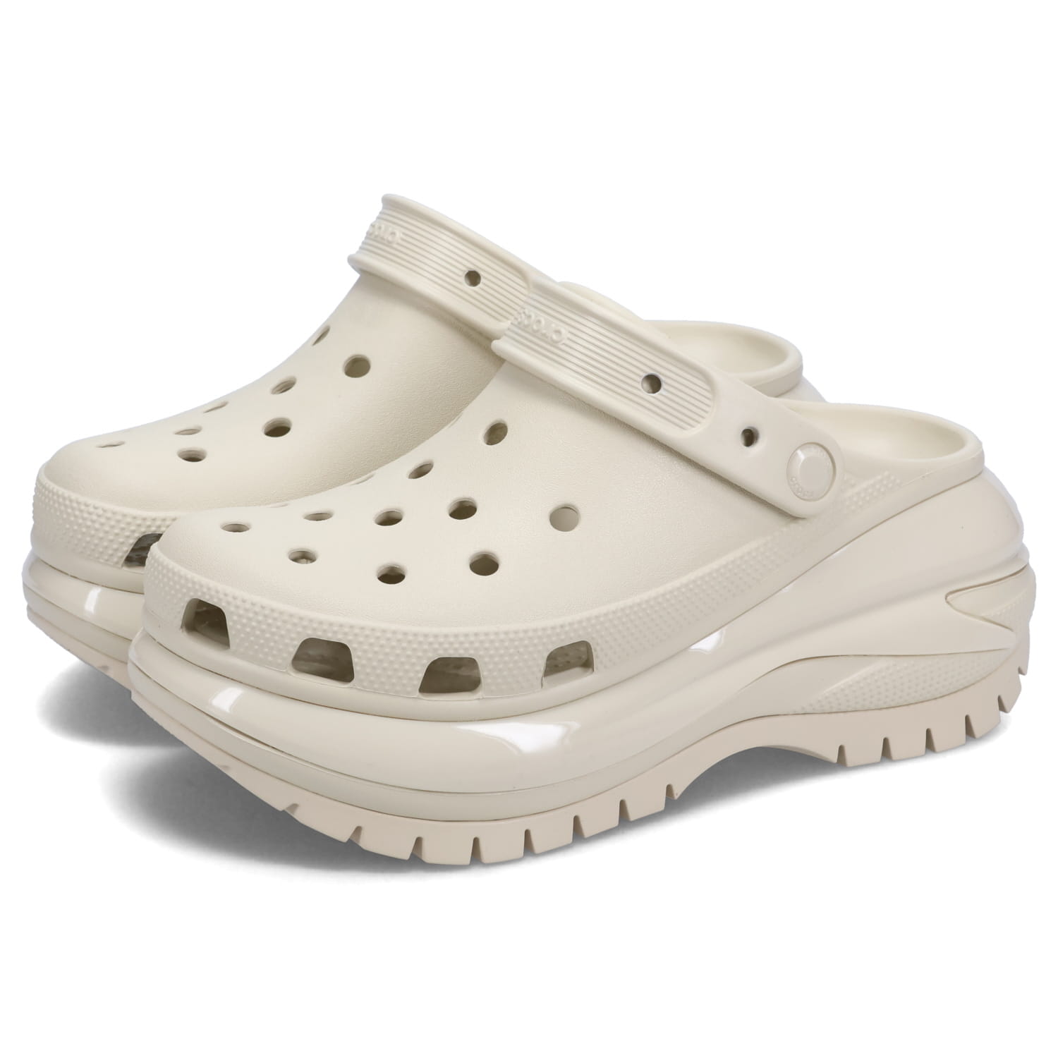 crocs クロックス サンダル クラシック メガ クラッシュ クロッグ レディース 厚底 CLAS...