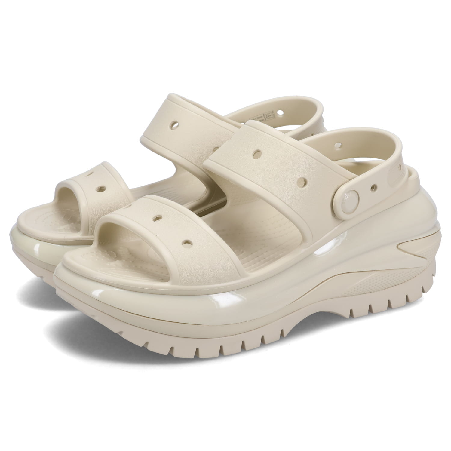 crocs クロックス サンダル クラシック メガ クラッシュ レディース 厚底 CLASSIC M...