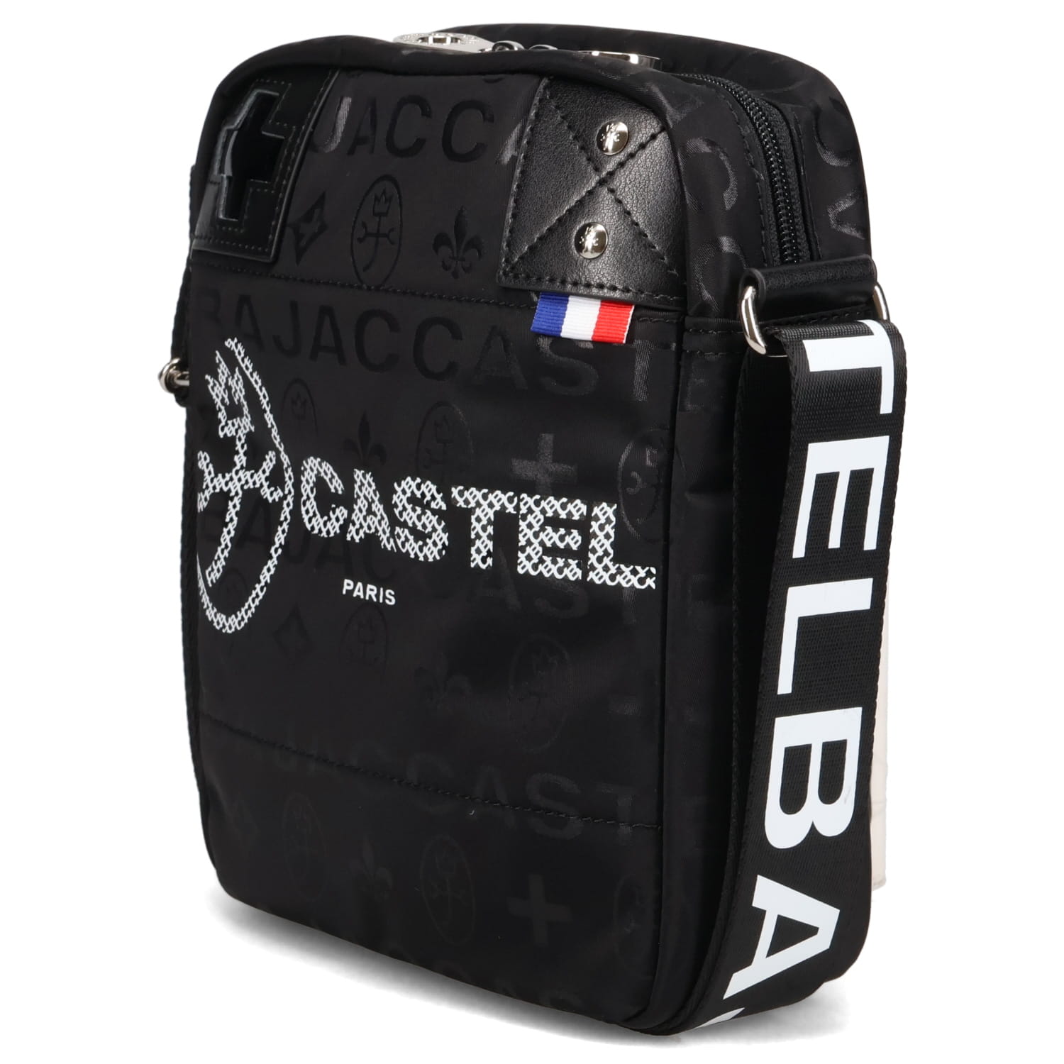 CASTELBAJAC ショルダーバッグ ブラック/ホワイト 楽天市場】CASTELBAJAC カステルバジャック バッグ ショルダー