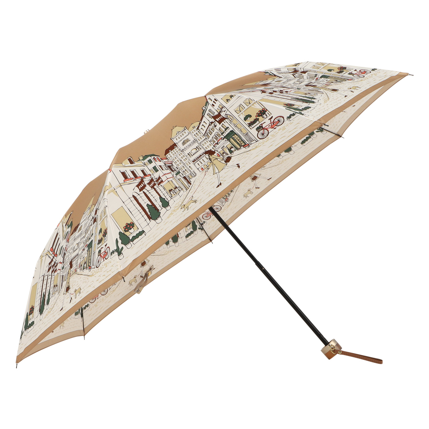 DAKS（ダックス） 折りたたみ傘 雨傘 レディース 55cm 軽量 コンパクト