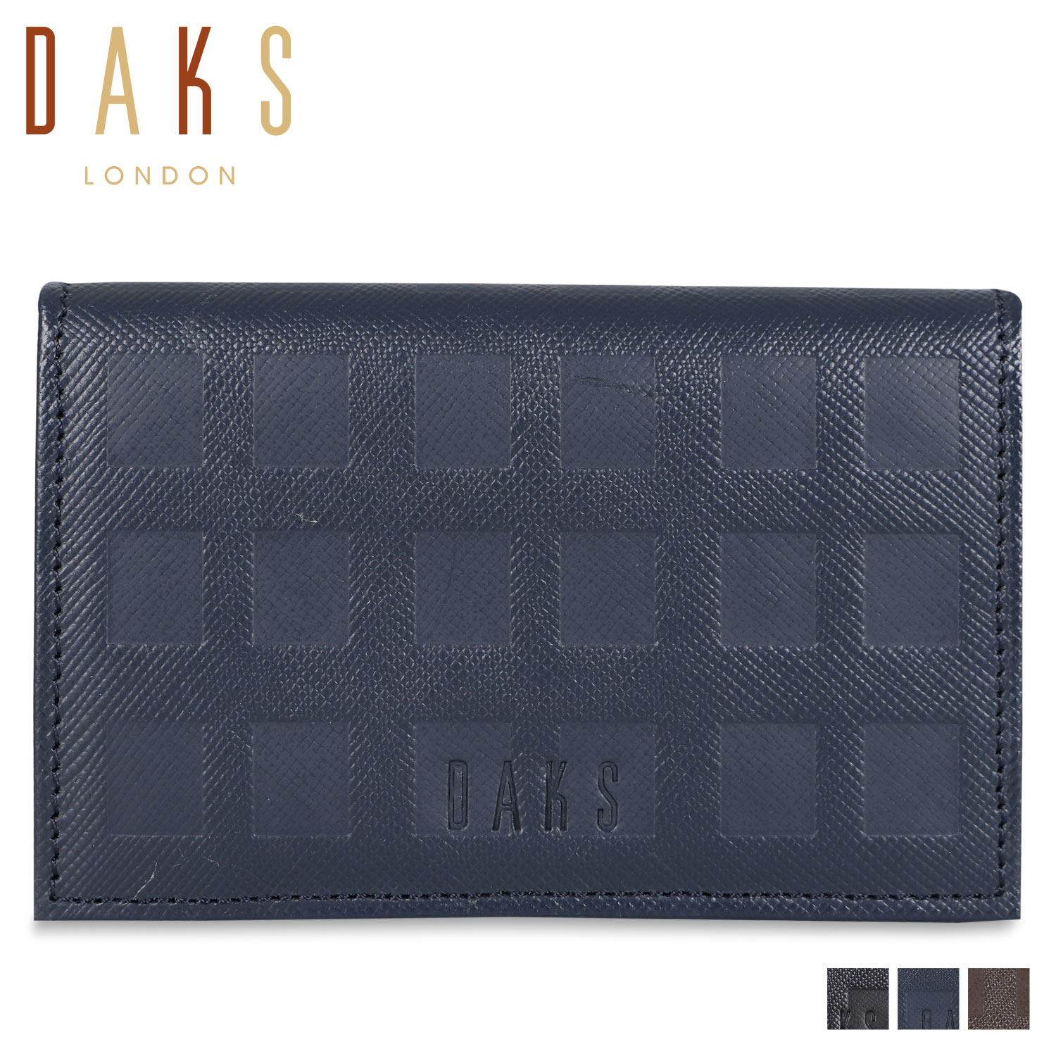 ダックス DAKS カードケース 名刺入れ 定期入れ メンズ CARD 