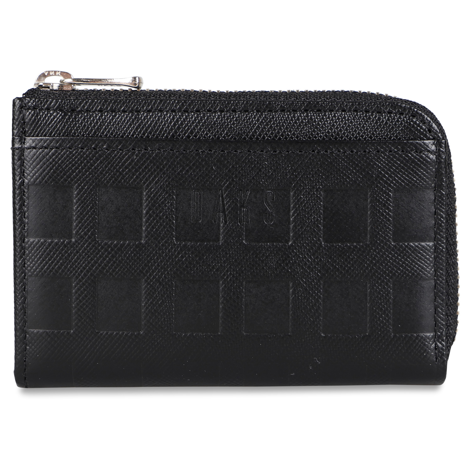 ダックス DAKS 財布 小銭入れ コインケース メンズ L字ファスナー COIN CASE ブラック ネイビー ブラウン 黒 DP25775｜biget｜02