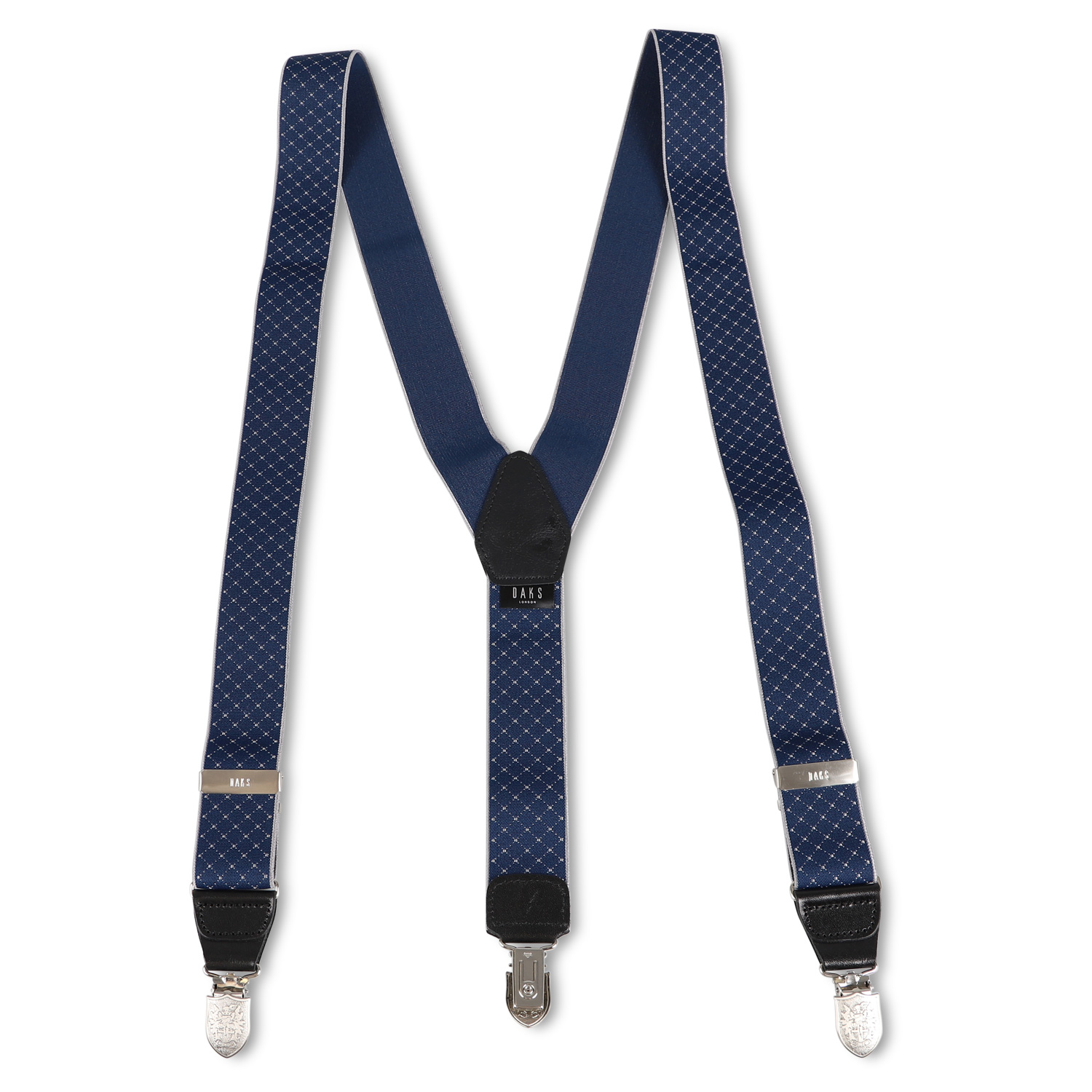 DAKS ダックス サスペンダー 吊りバンド メンズ Y型 SUSPENDERS ブラック グレー ネイビー ワイン 黒 DS13480｜biget｜04