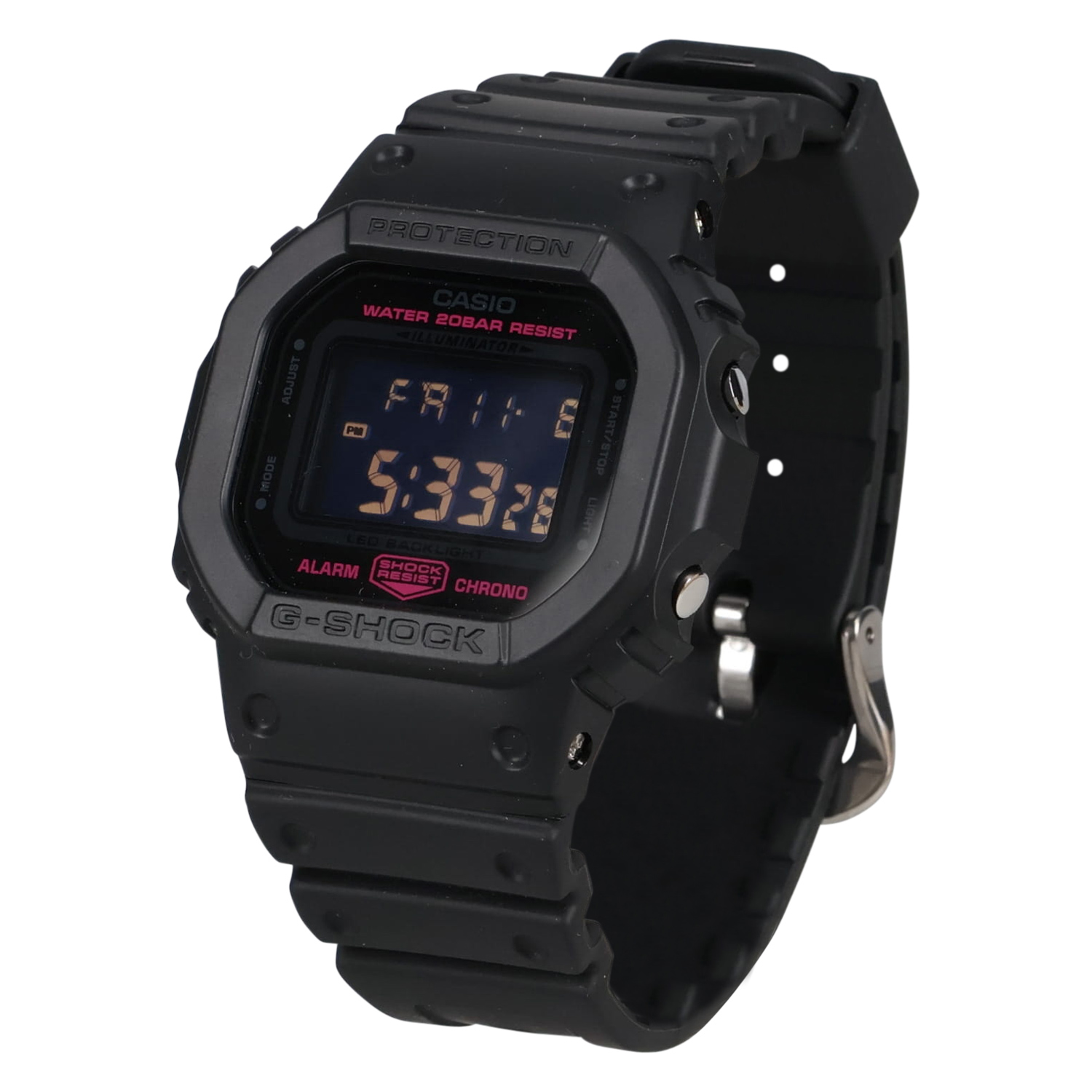 CASIO カシオ G-SHOCK 腕時計 DW-5600PK-1JR 5600 SERIES ピンク