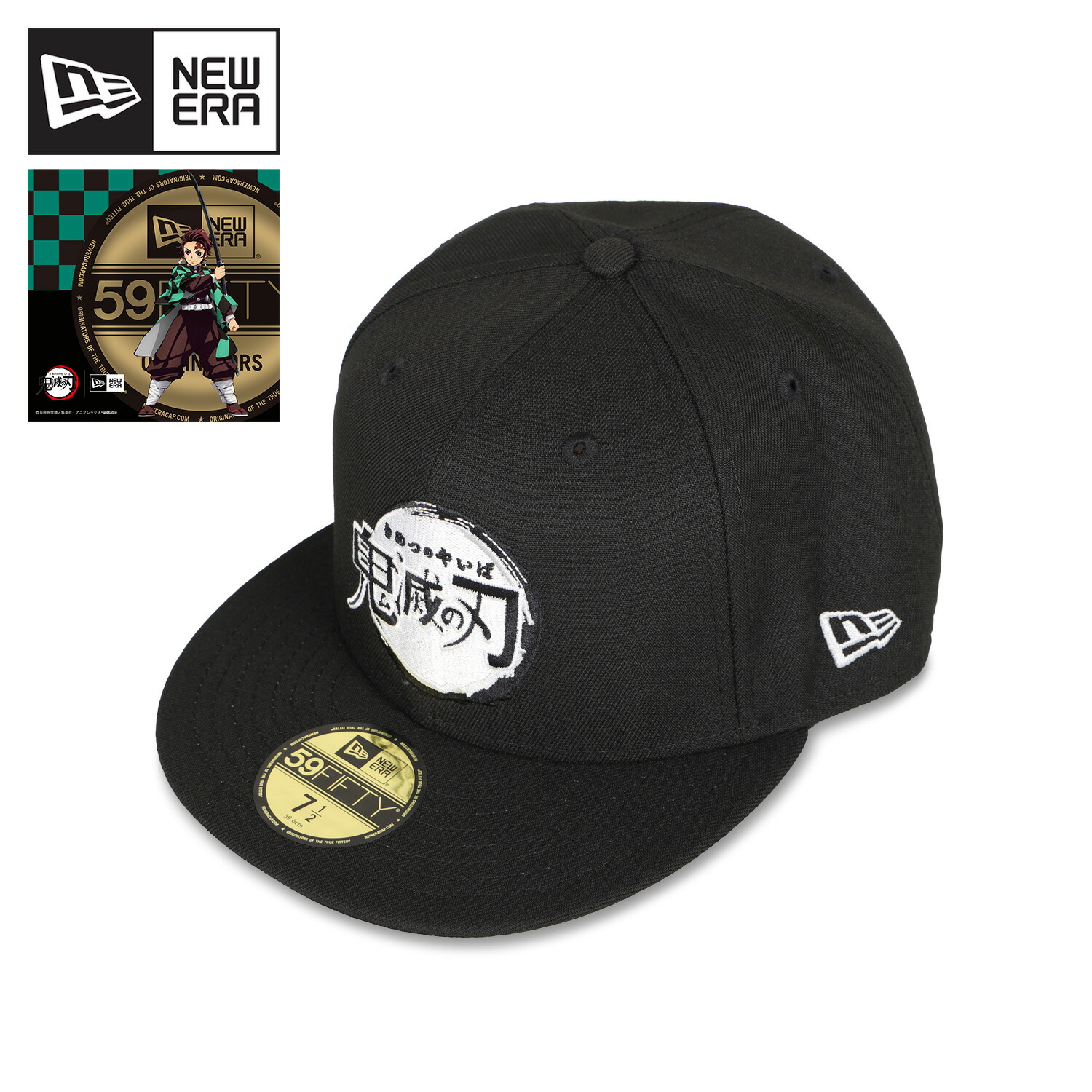 【未使用】 鬼滅の刃限定品 キャップ LADodgers ニューエラ 鬼滅帽子 NEW ERA（ニューエラ） キャップ 帽子 メンズ レディース 鬼滅の刃