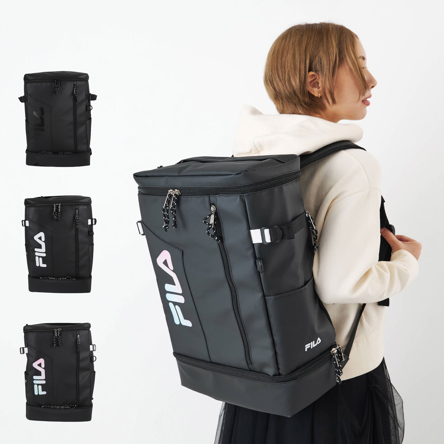 FILA（フィラ） リュック バッグ バックパック サイン メンズ