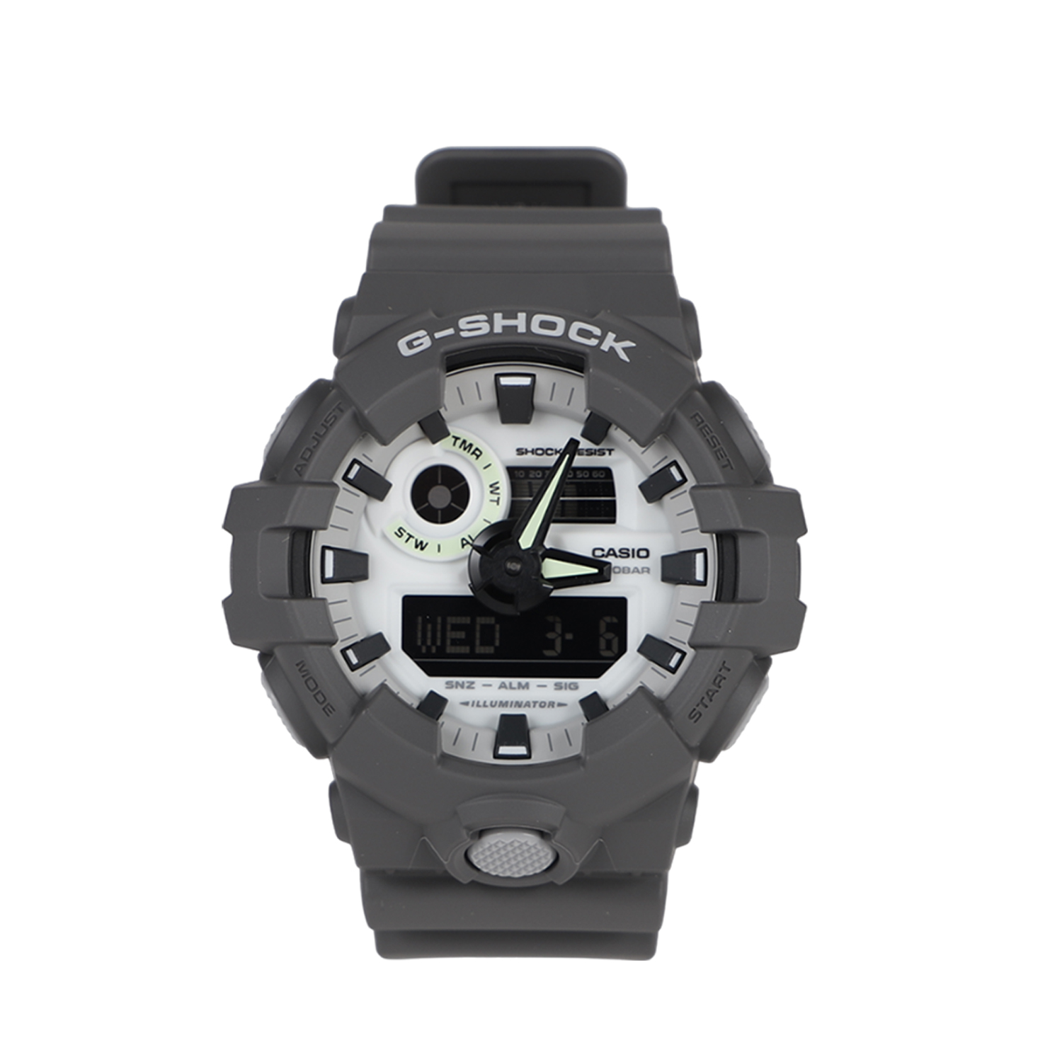 CASIO G-SHOCK GA-700HD 腕時計 グレー CASIO（カシオ） G-SHOCK 腕時計 GA-700HD-8AJF GA-700 SERIES 防水