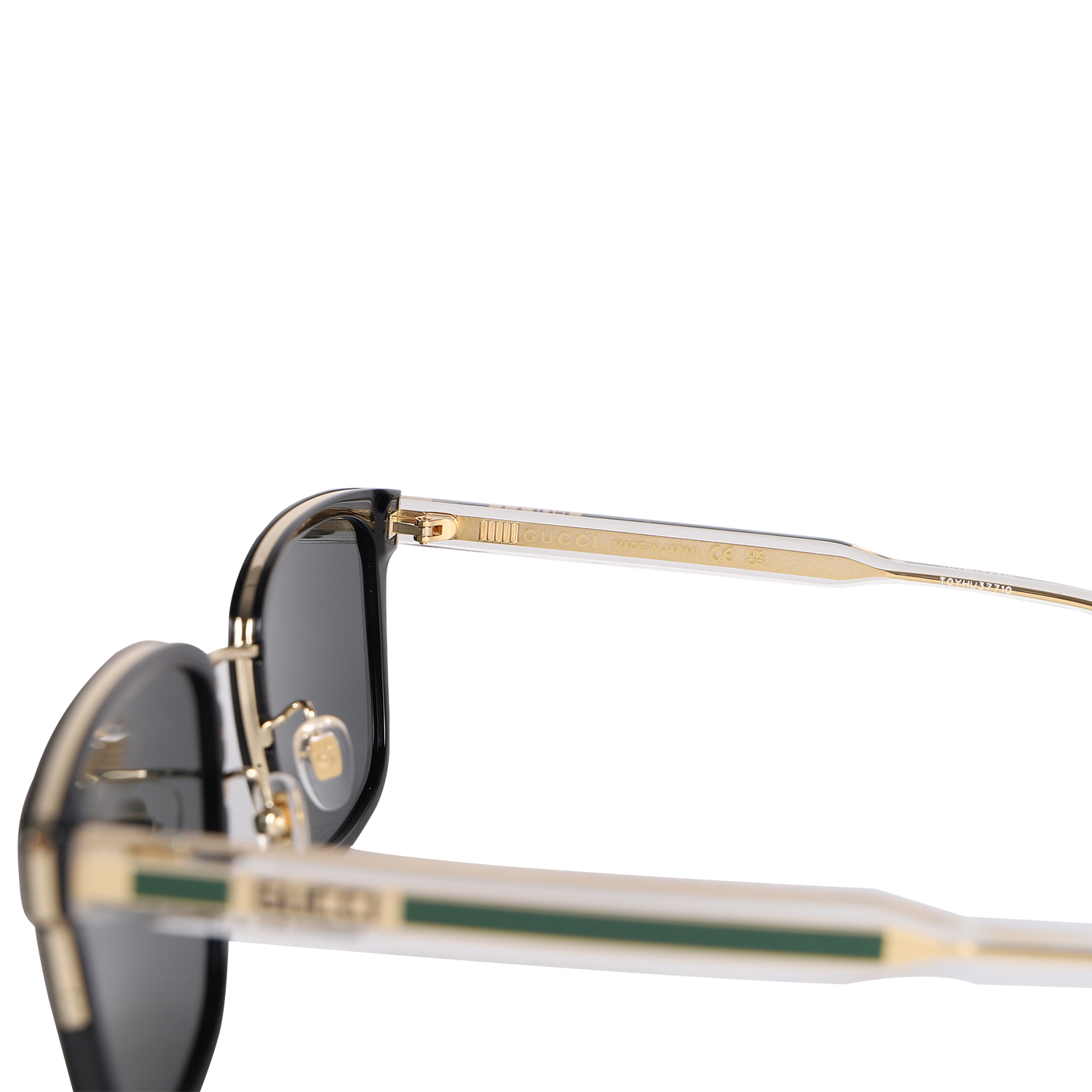 ✨超美品✨ GUCCI サングラス レディース UVカット ゴールドバックル グッチ GUCCI サングラス アジアンフィット UVカット GG0882SA