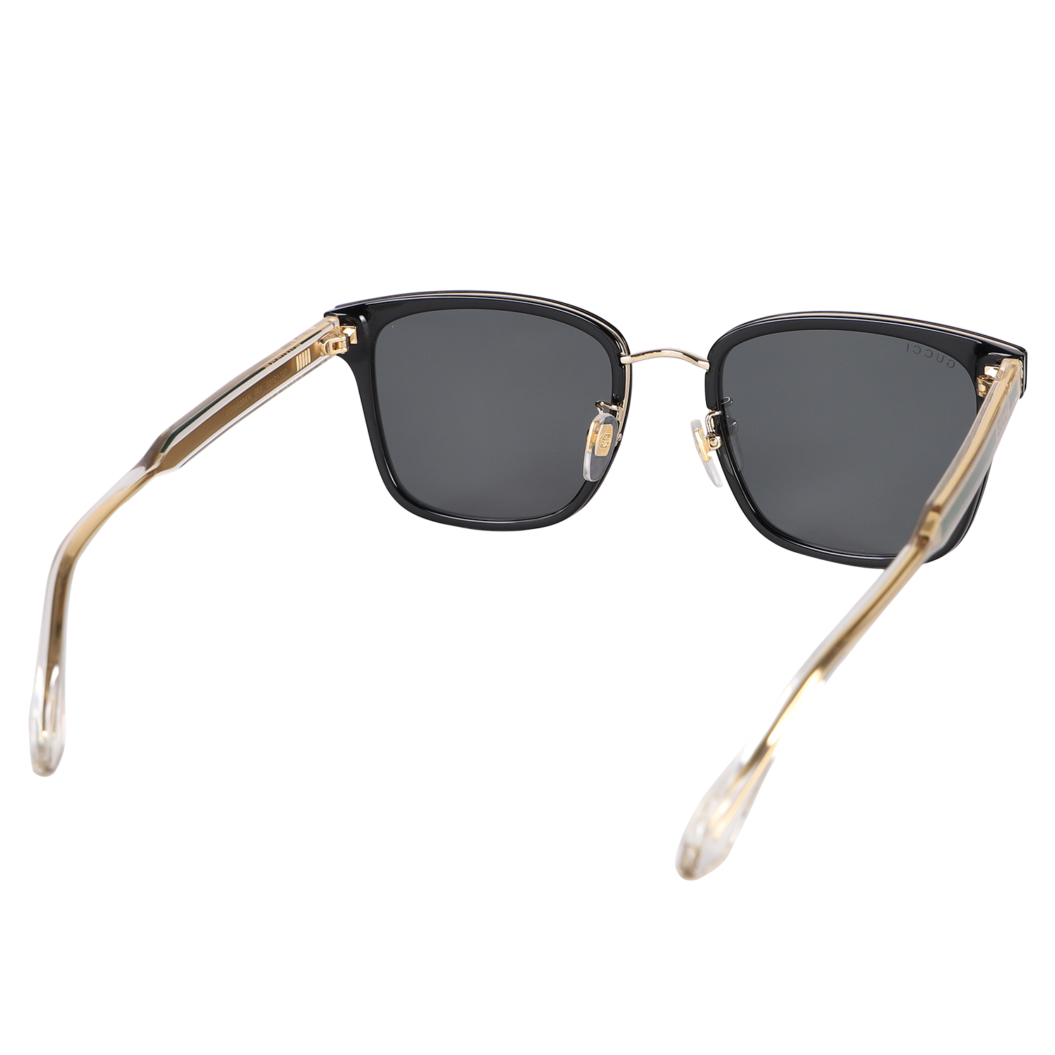 グッチ GUCCI サングラス メンズ レディース アジアンフィット UVカット 紫外線対策 ブラック 黒 GG0563SKN-003 母の日 GUCCI（グッチ） サングラス メンズ レディース アジアンフィット UV