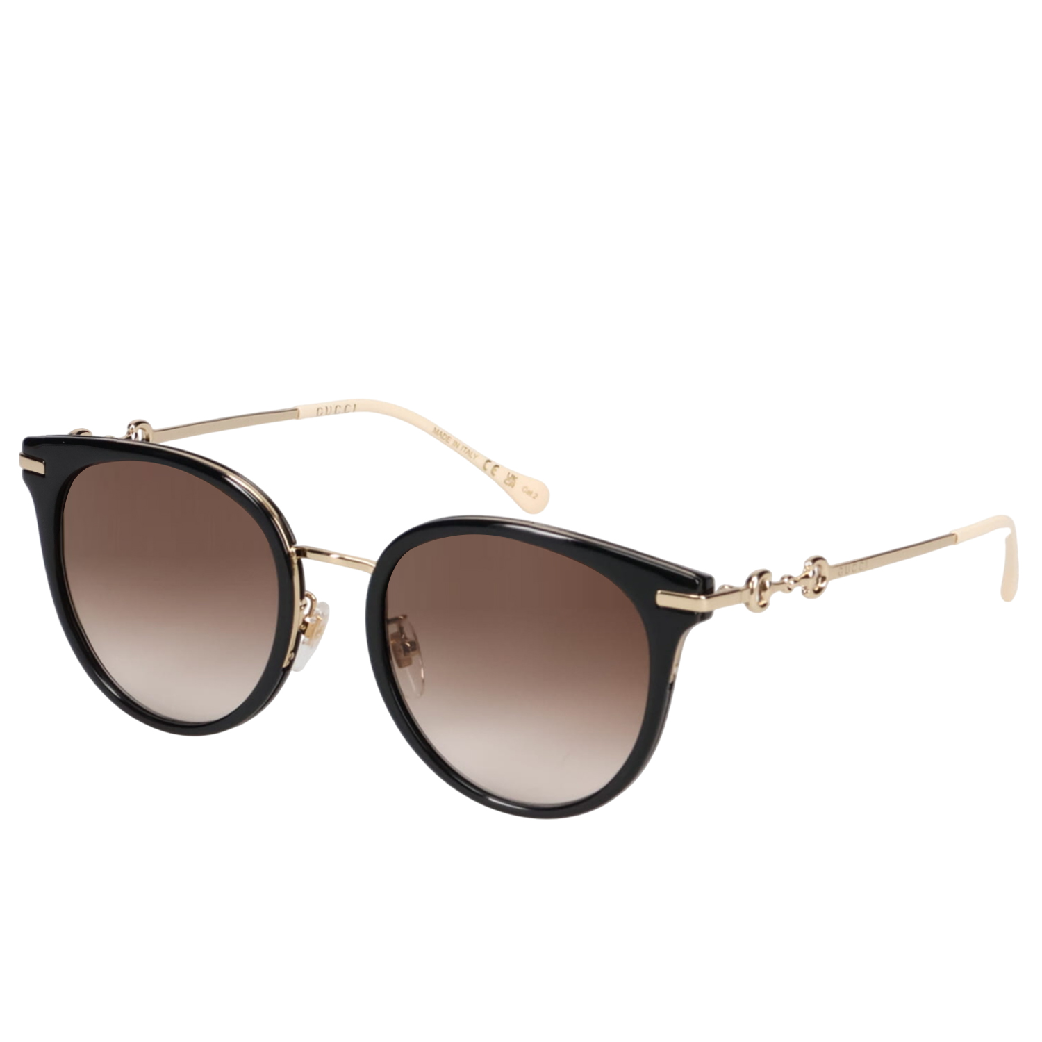 GUCCI グッチ サングラス メンズ レディース アジアンフィット UVカット 紫外線対策 SUNGLASSES ブラック 黒 GG1015SK-004